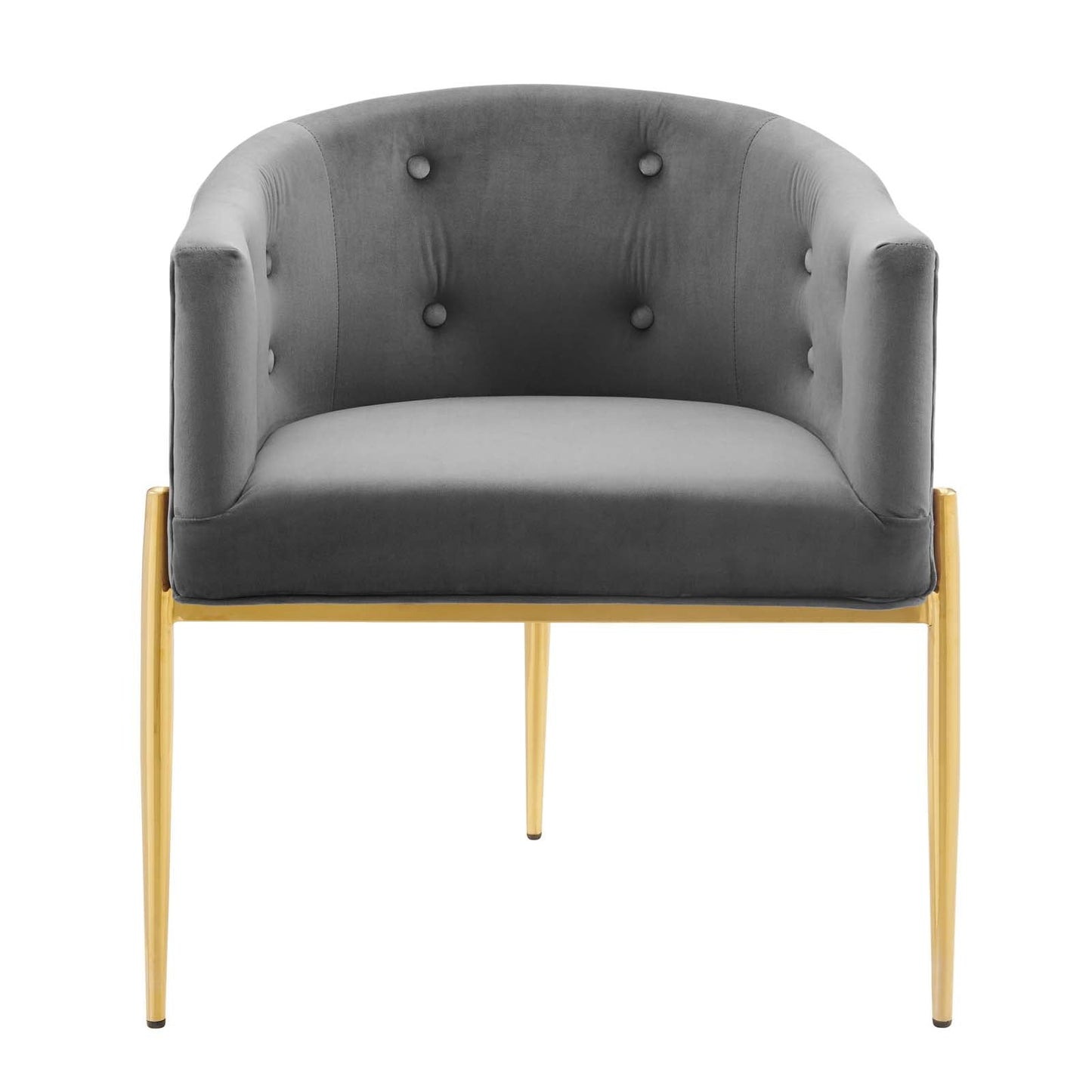 Savour Tufted Performance Velvet Accent Chairs Set of 2 by Modway