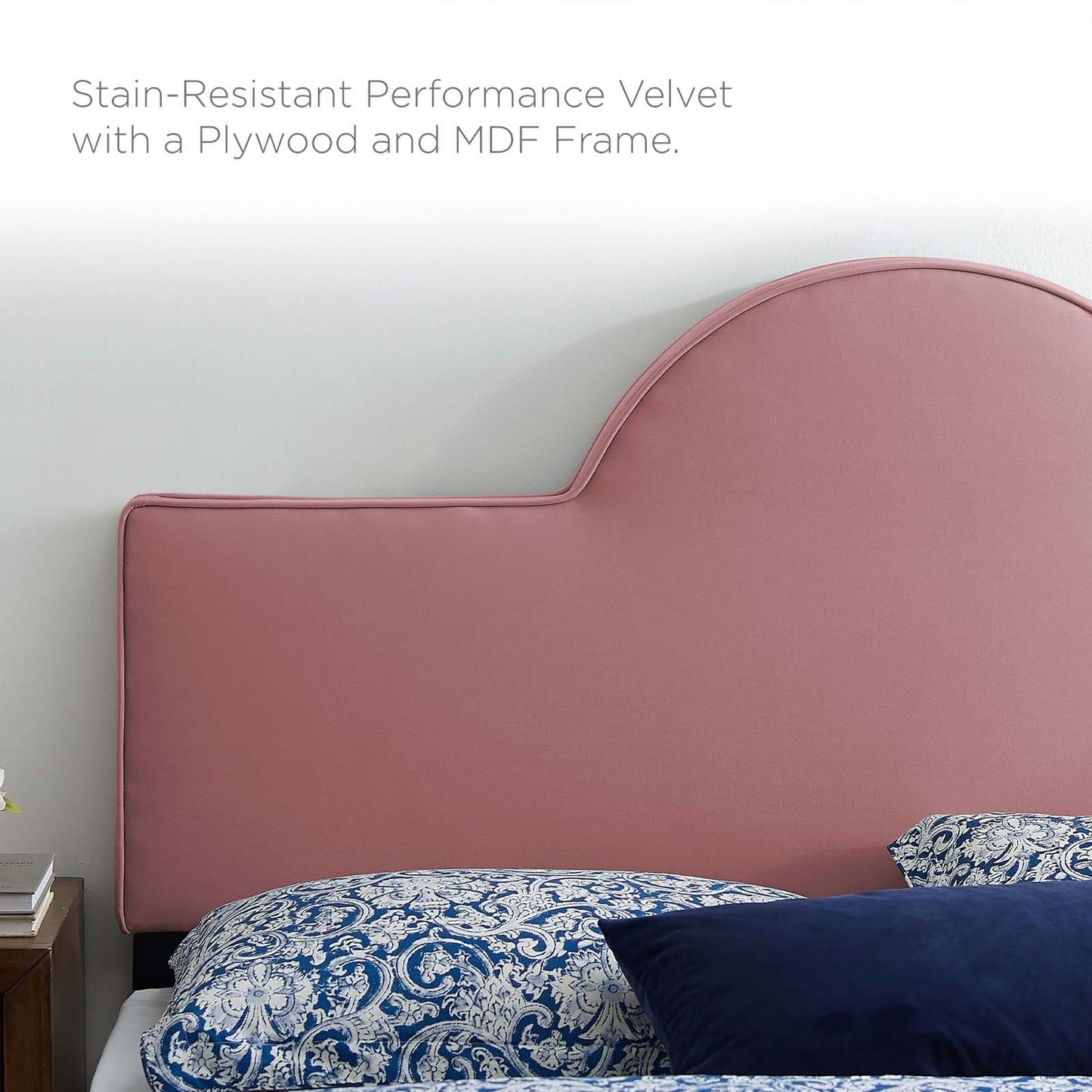 Dawn Performance Velvet Twin Headboard by Modway