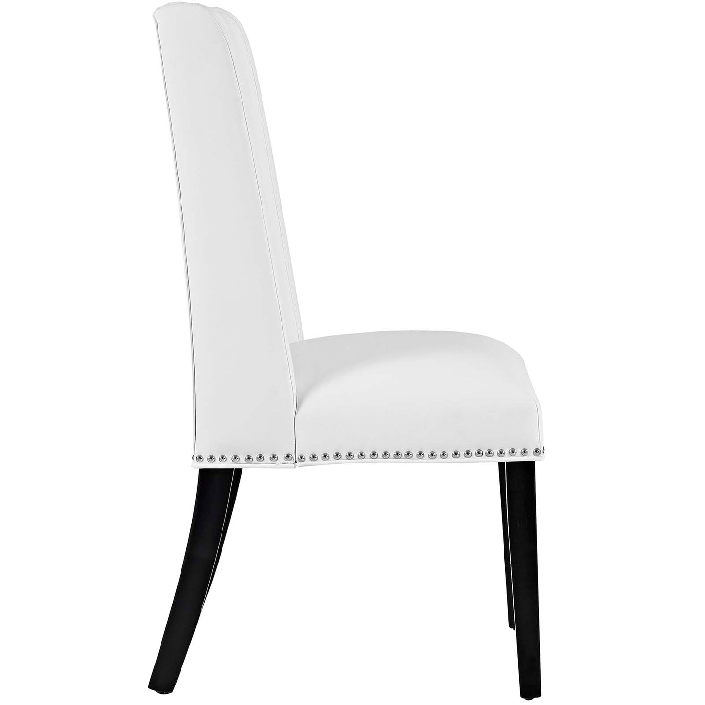 Baron Vinyl Dining Chair Set of 2 by Modway