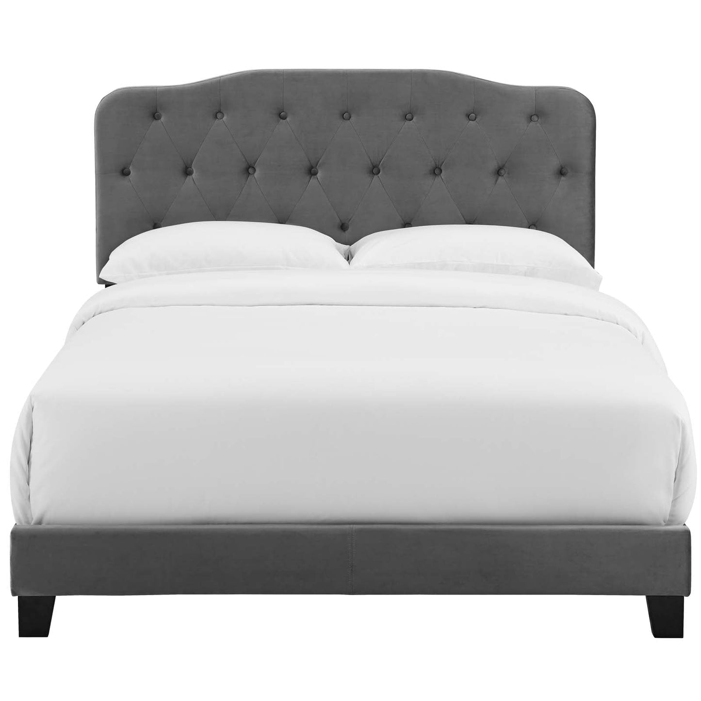 Amelia Performance Velvet Queen Bed by Modway