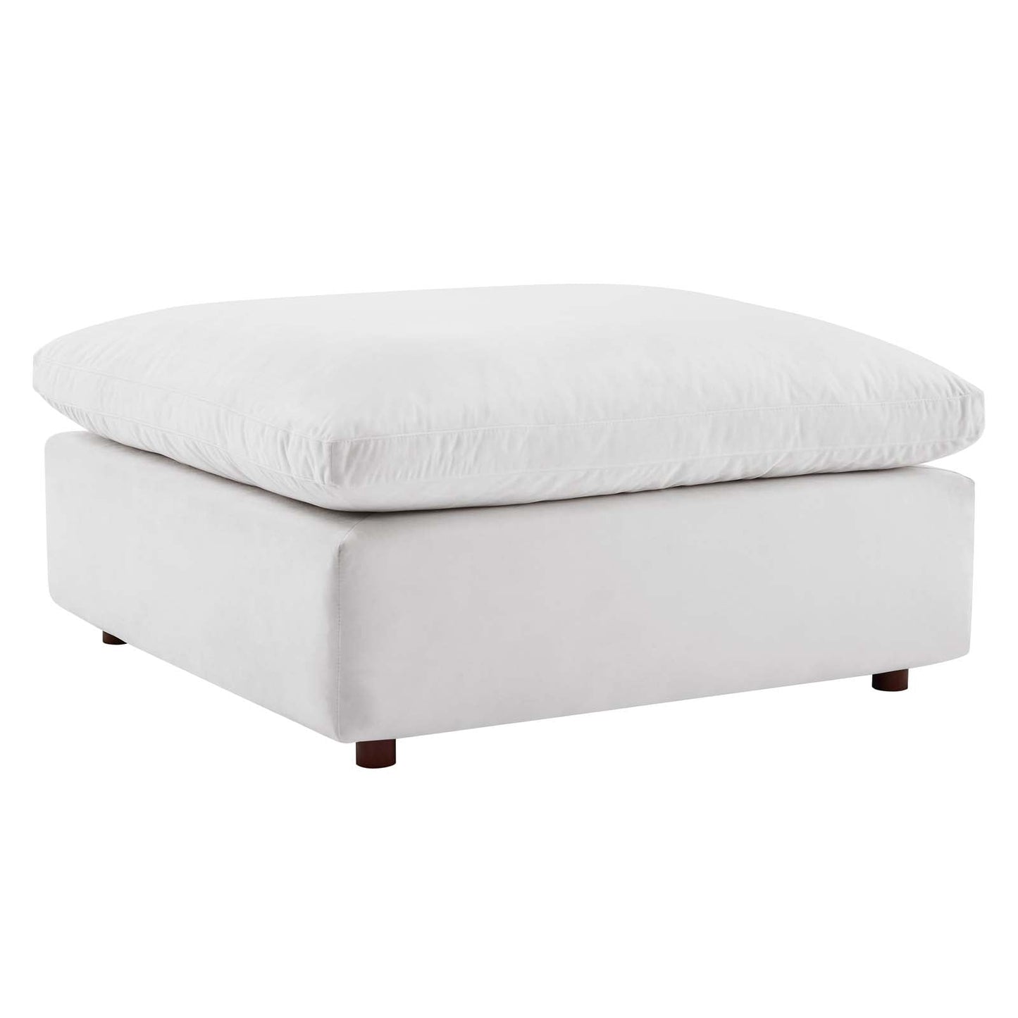 Commix Down Filled Overstuffed Performance Velvet Ottoman by Modway