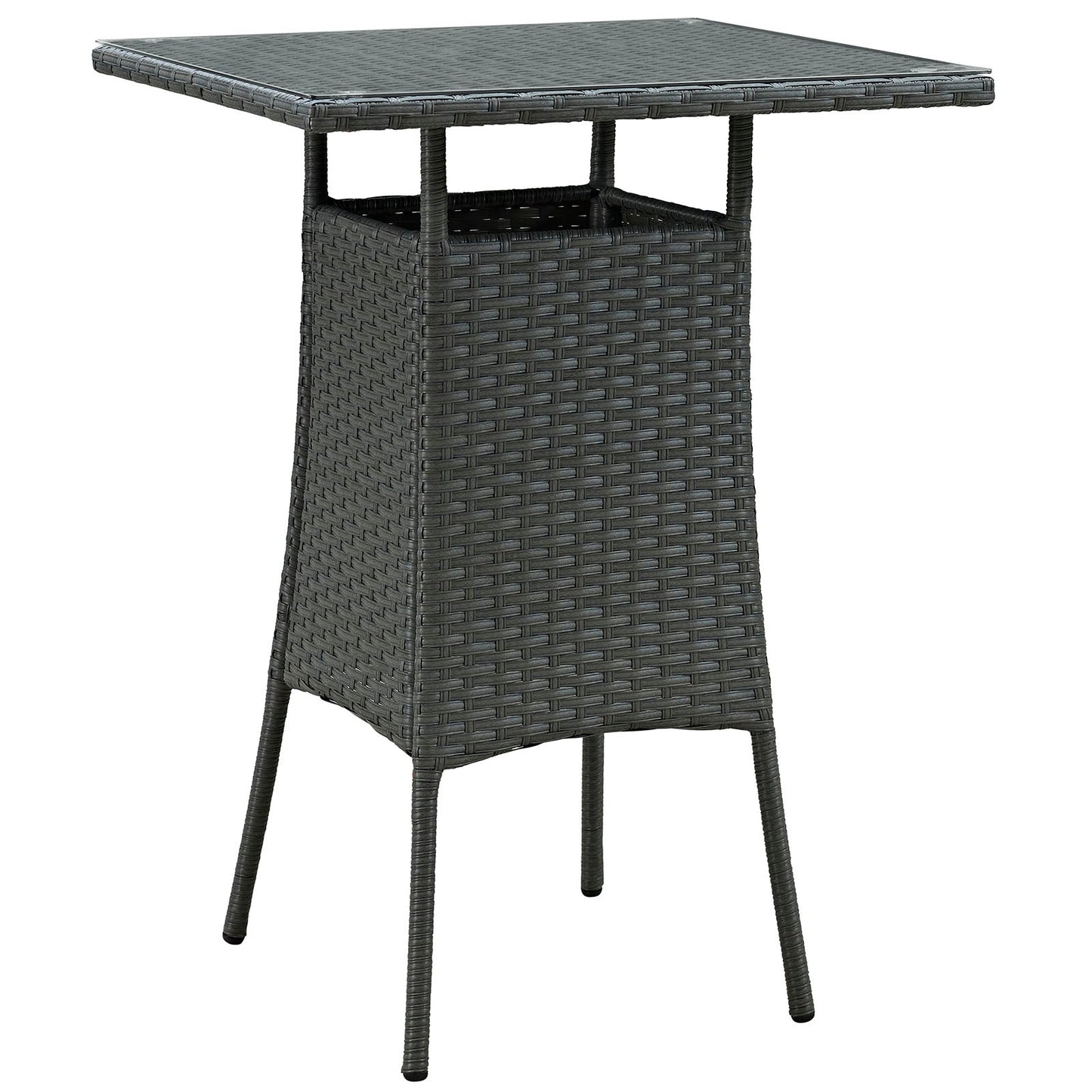 Sojourn Small Outdoor Patio Bar Table by Modway