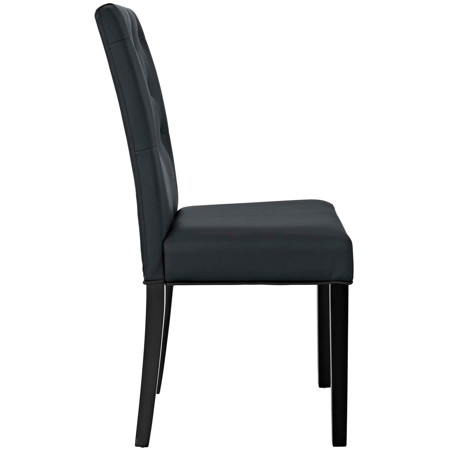 Confer Vinyl Dining Side Chair Set of 4 by Modway