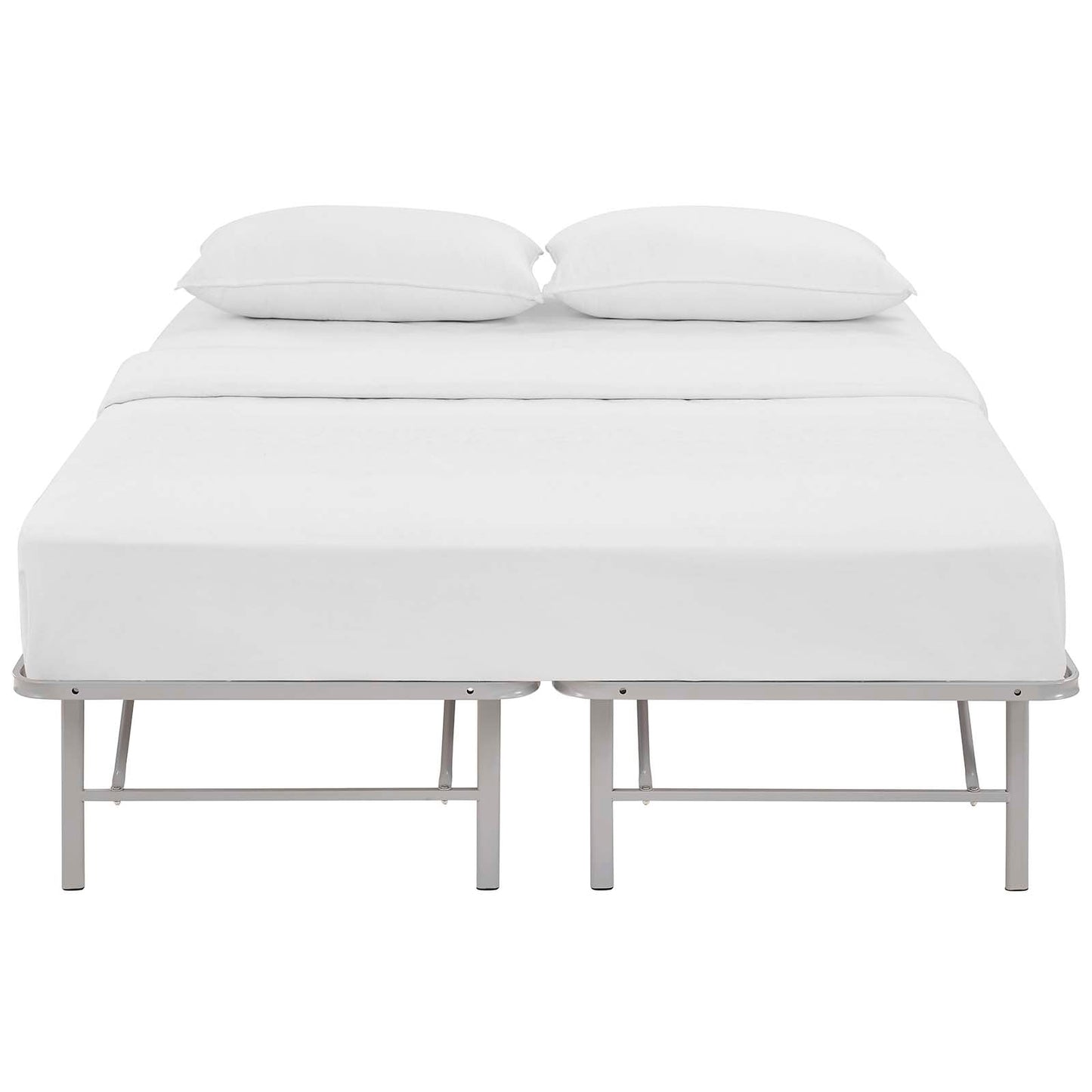 Horizon Stainless Steel Queen Bed Frame by Modway