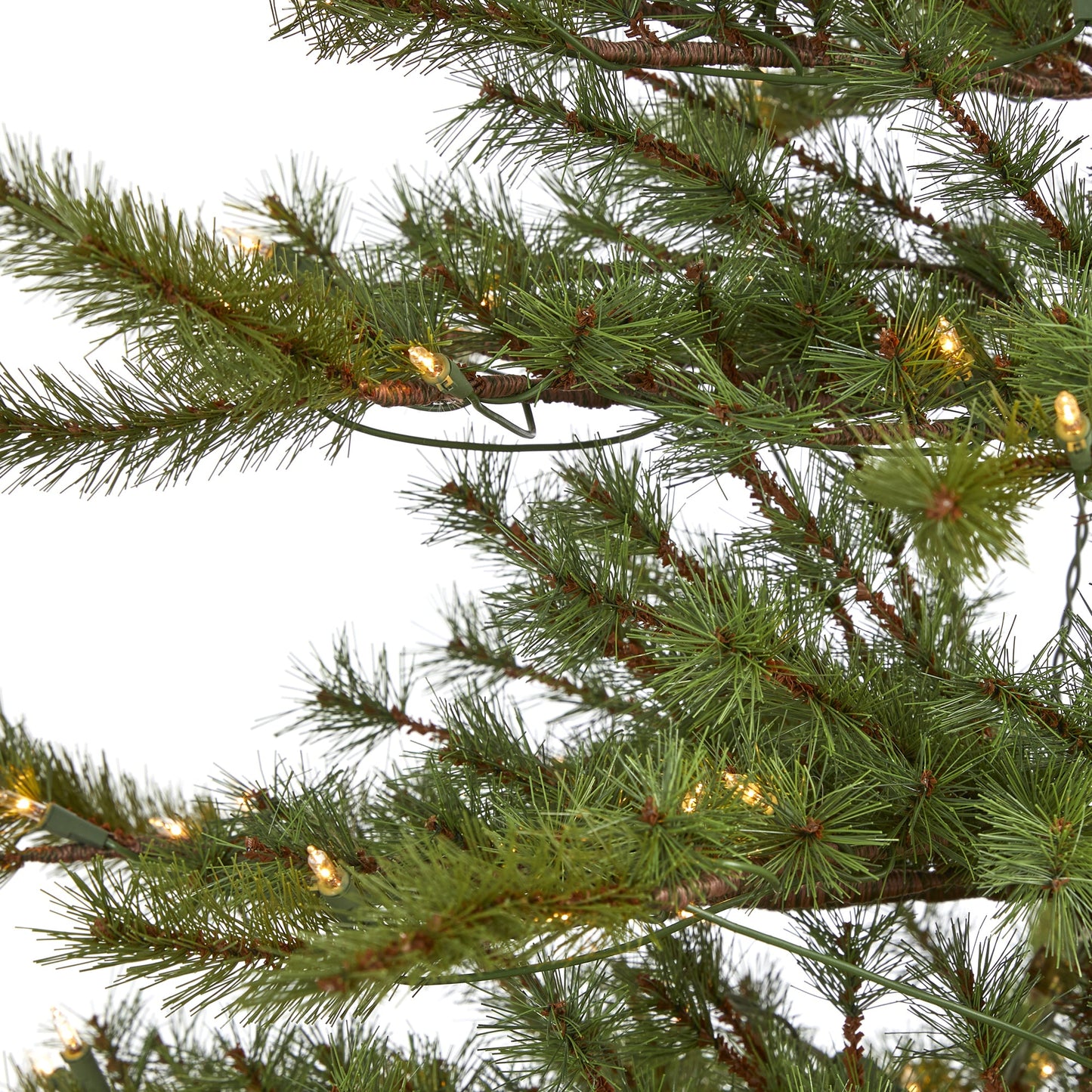 7' Vancouver Mountain Pine Artificial Christmas Tree with 450 Clear Lights