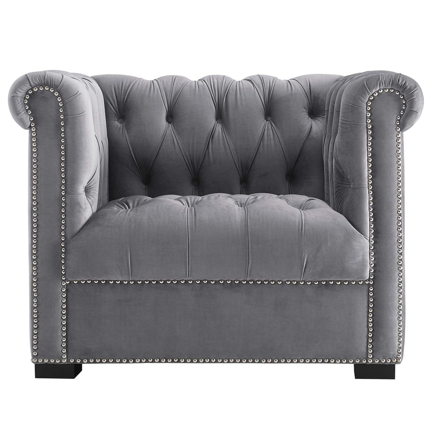 Heritage Performance Velvet Armchair by Modway