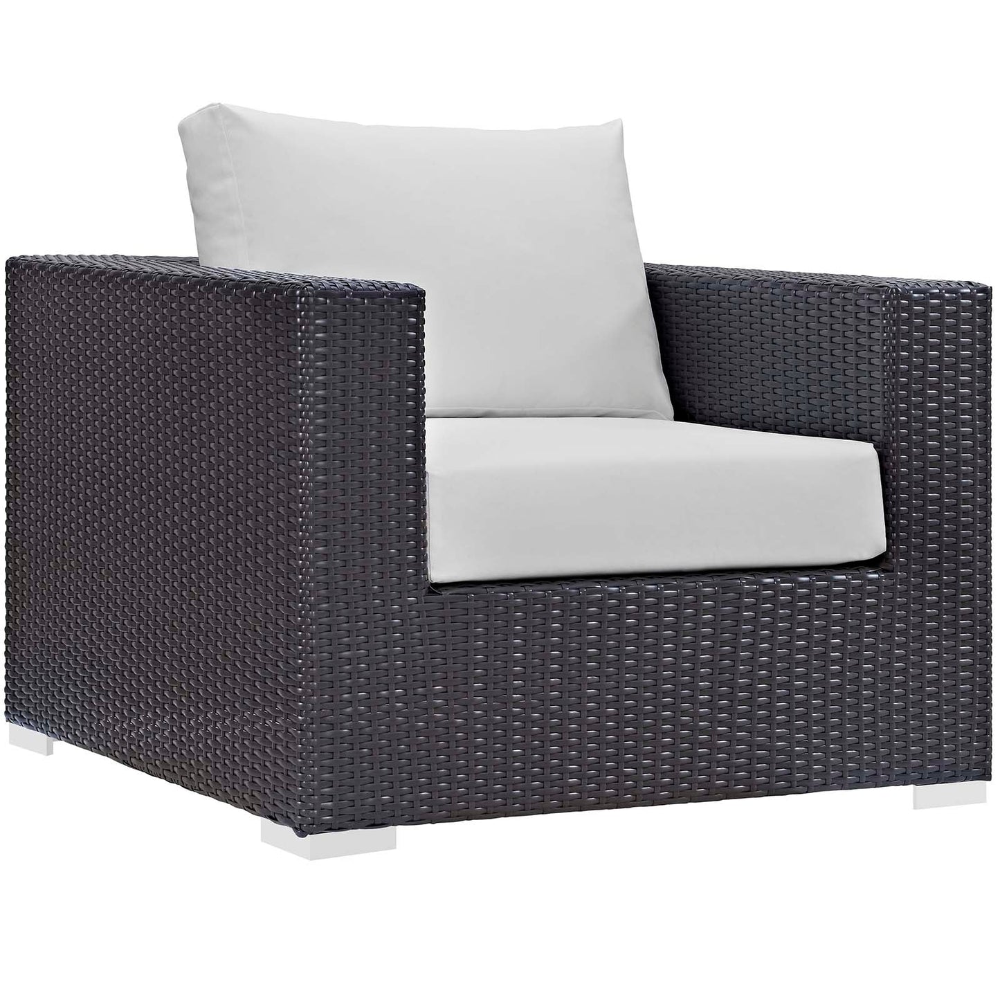 Convene 4 Piece Set Outdoor Patio with Fire Pit by Modway