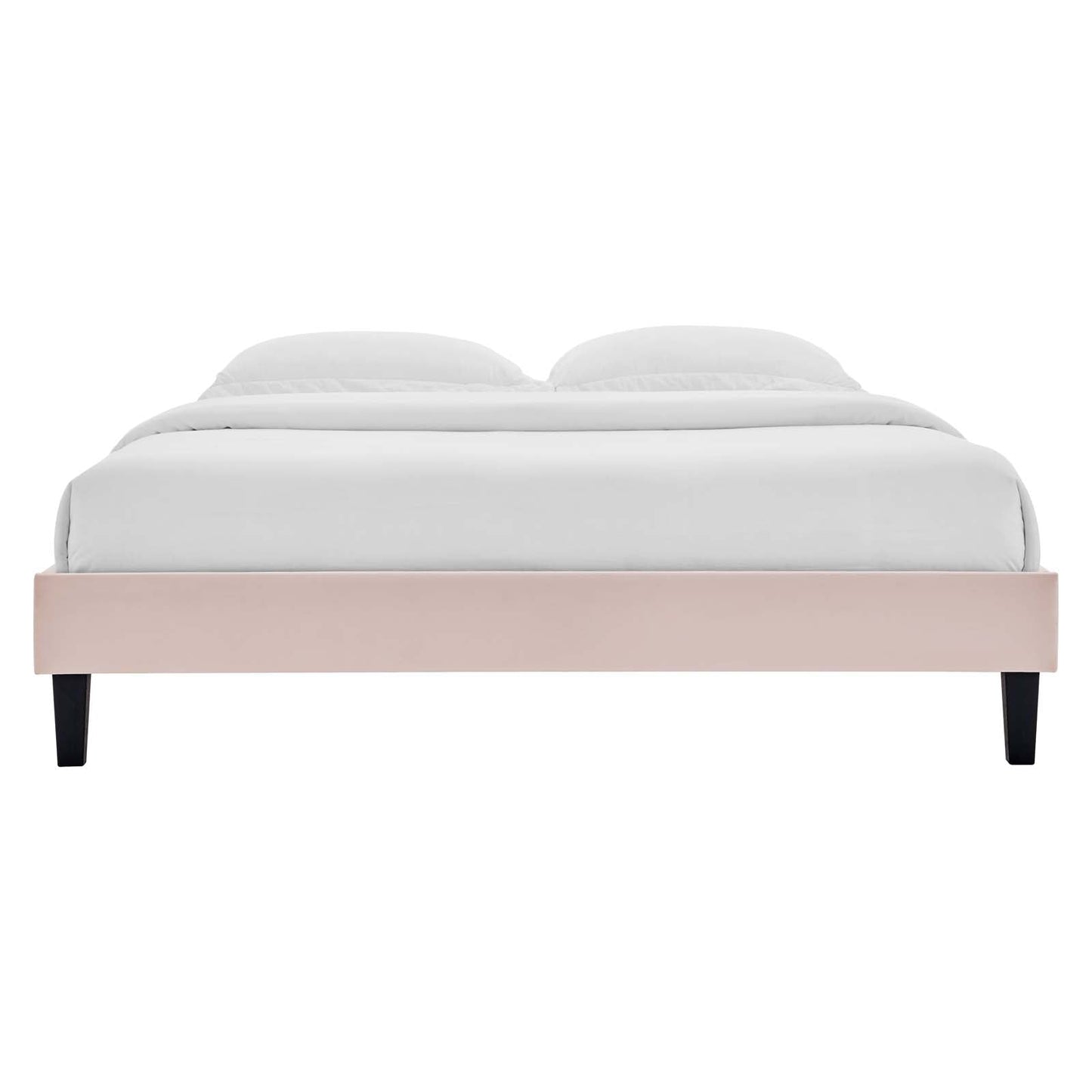 Reign Performance Velvet Twin Platform Bed Frame by Modway