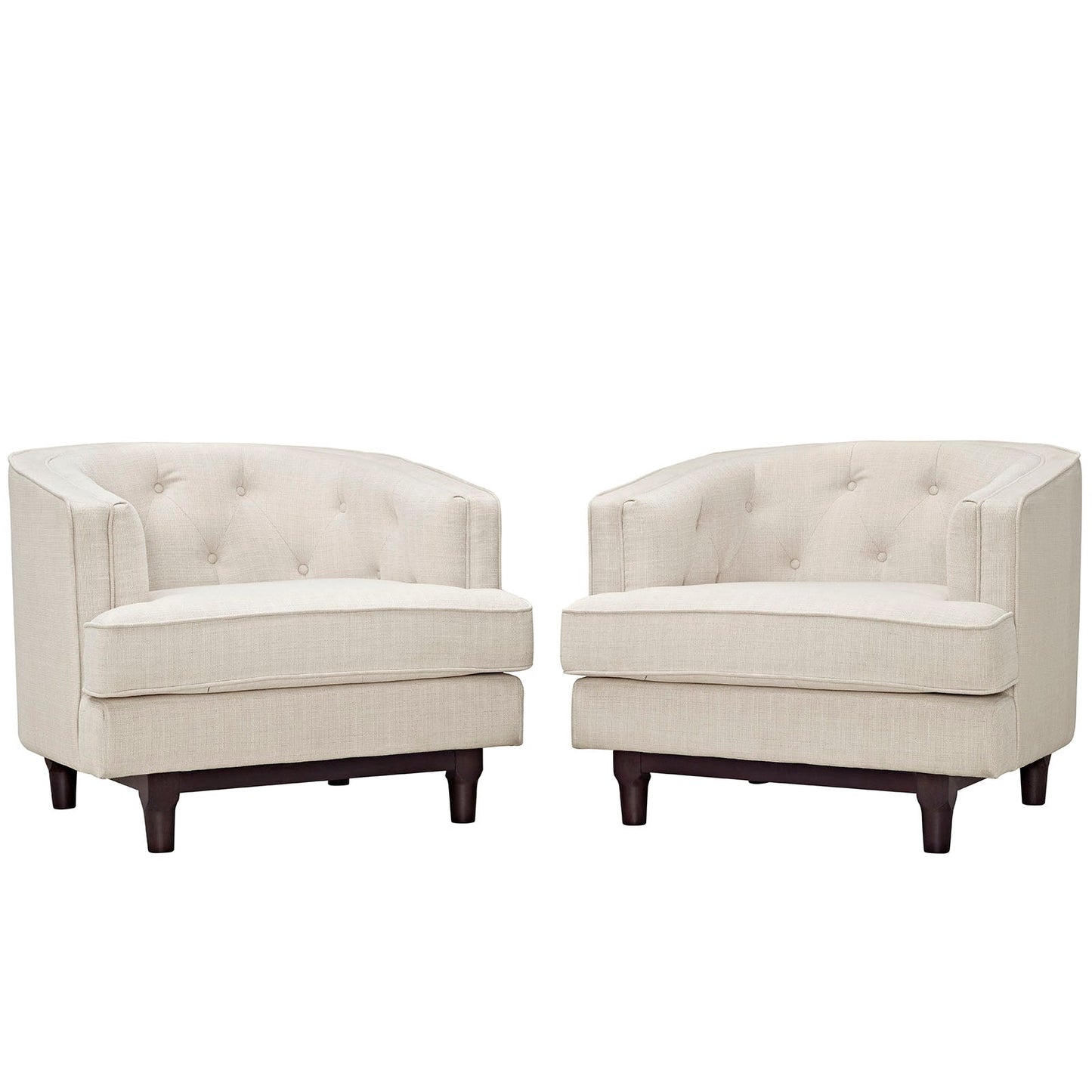 Coast Armchairs Set of 2 by Modway