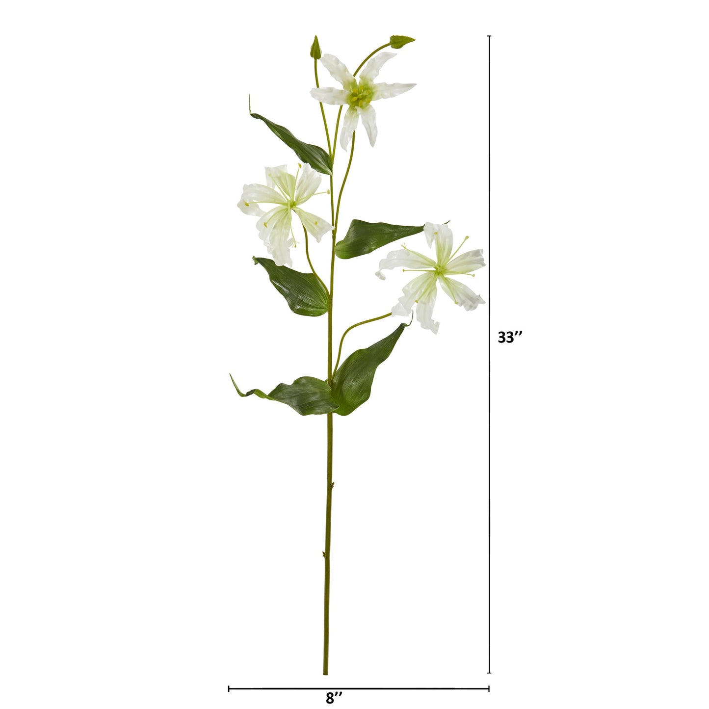 33" Gloria Lily Artificial Flower (Set of 4)