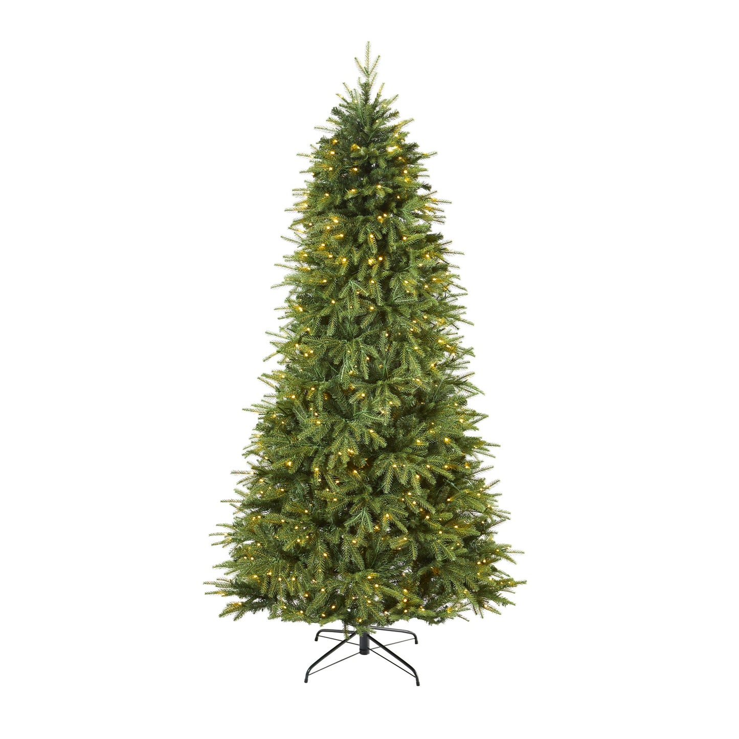 8' Vancouver Fir 'Natural Look' Artificial Christmas Tree w/ 700 Clear LED Light