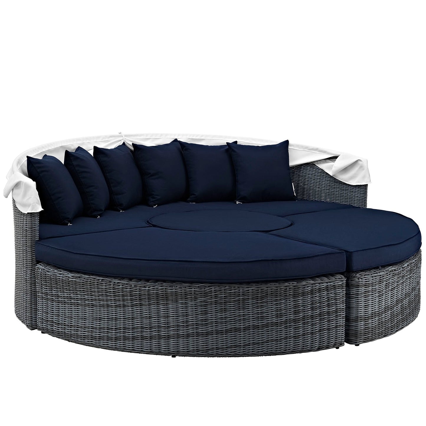 Summon Canopy Outdoor Patio Sunbrella¨ Daybed by Modway