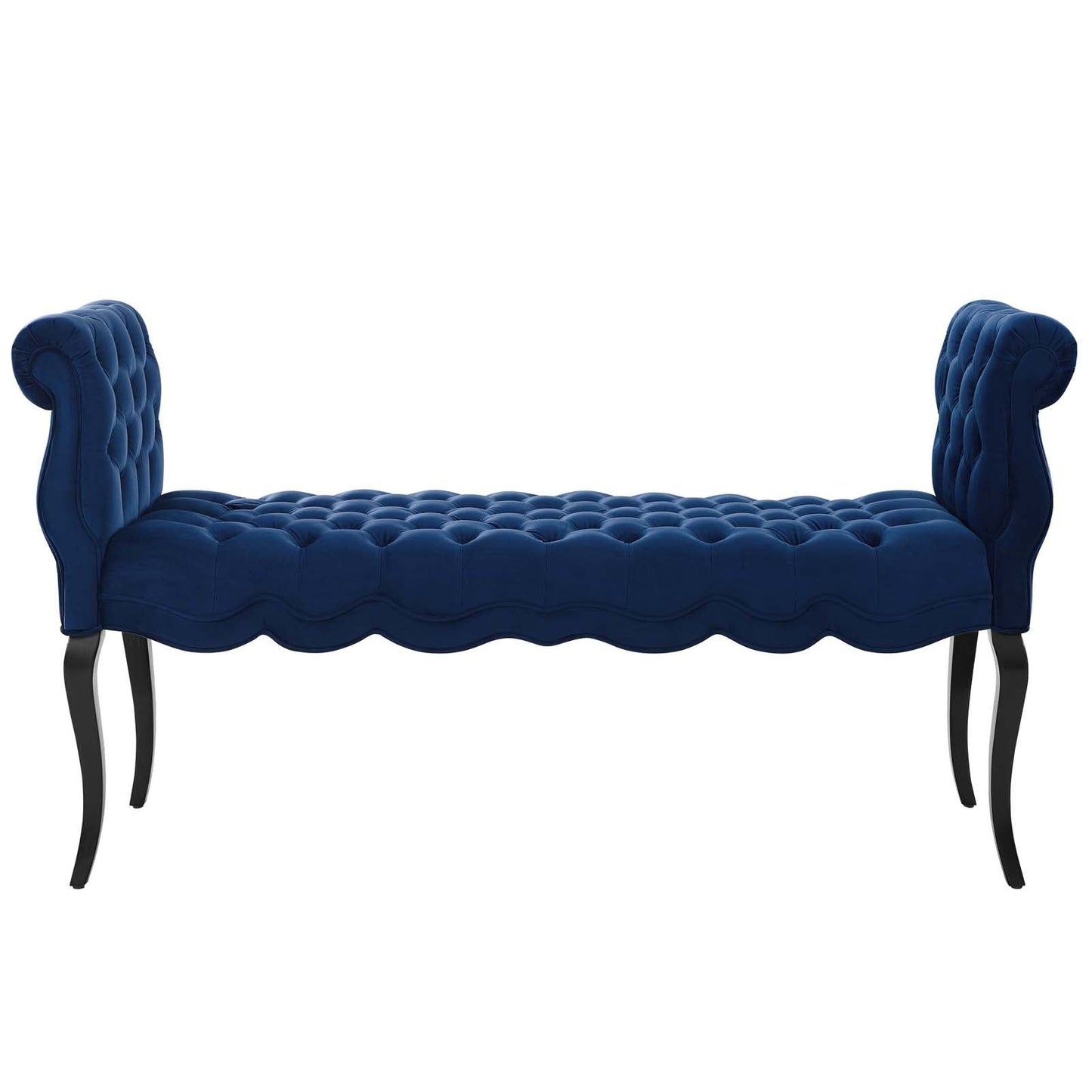 Adelia Chesterfield Style Button Tufted Performance Velvet Bench by Modway
