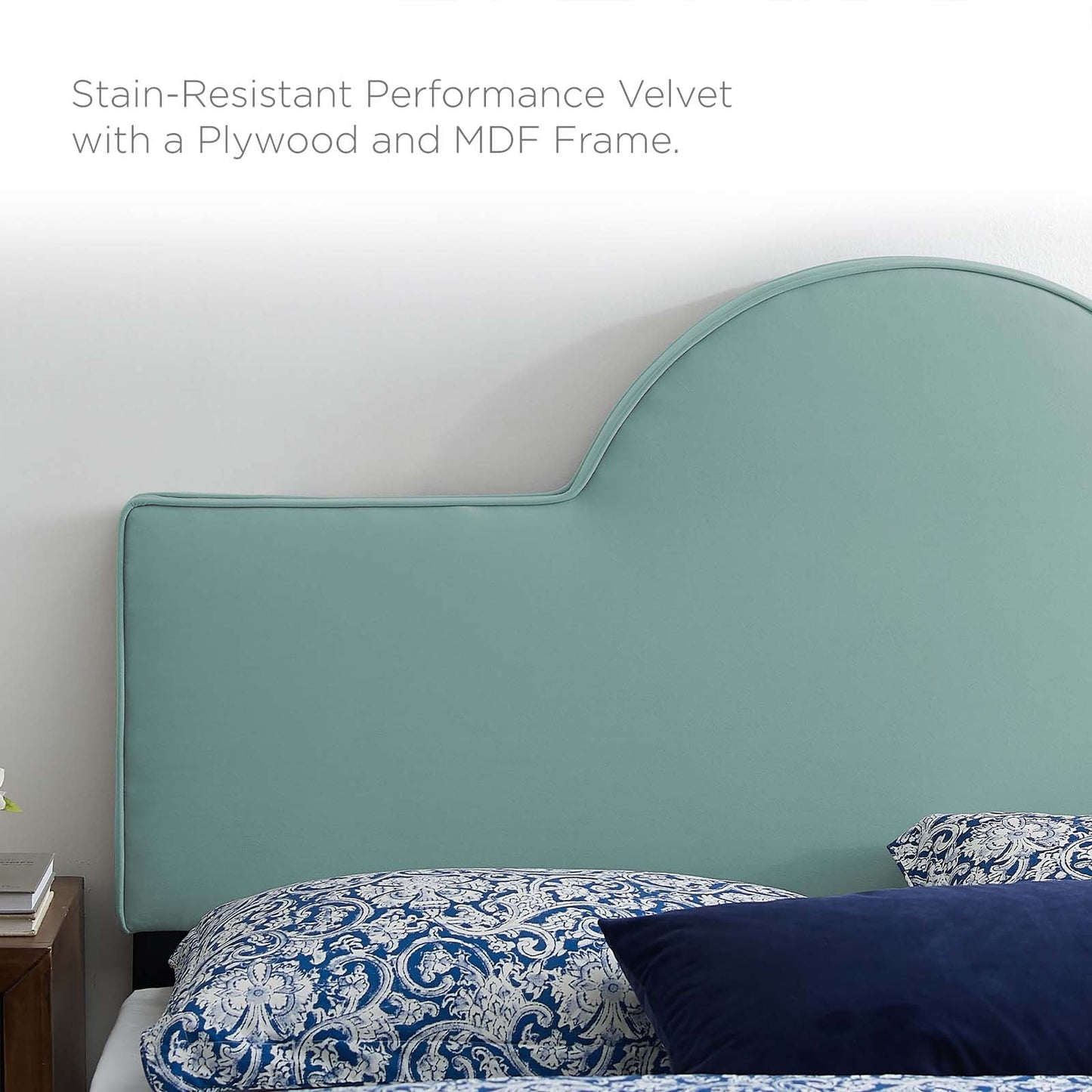 Dawn Performance Velvet Twin Headboard by Modway