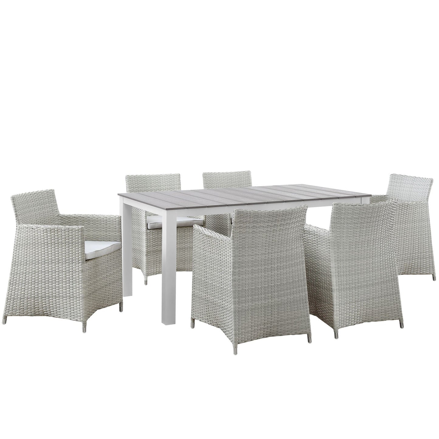Junction 7 Piece Outdoor Patio Dining Set by Modway