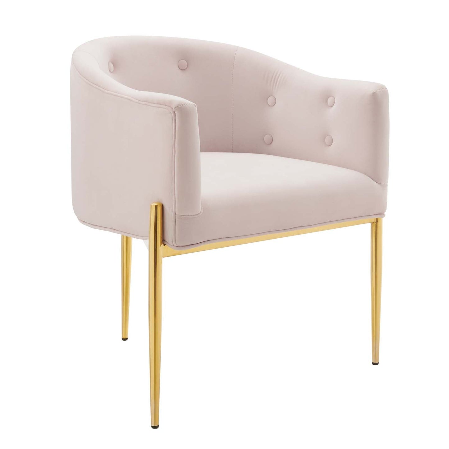 Savour Tufted Performance Velvet Accent Chairs Set of 2 by Modway