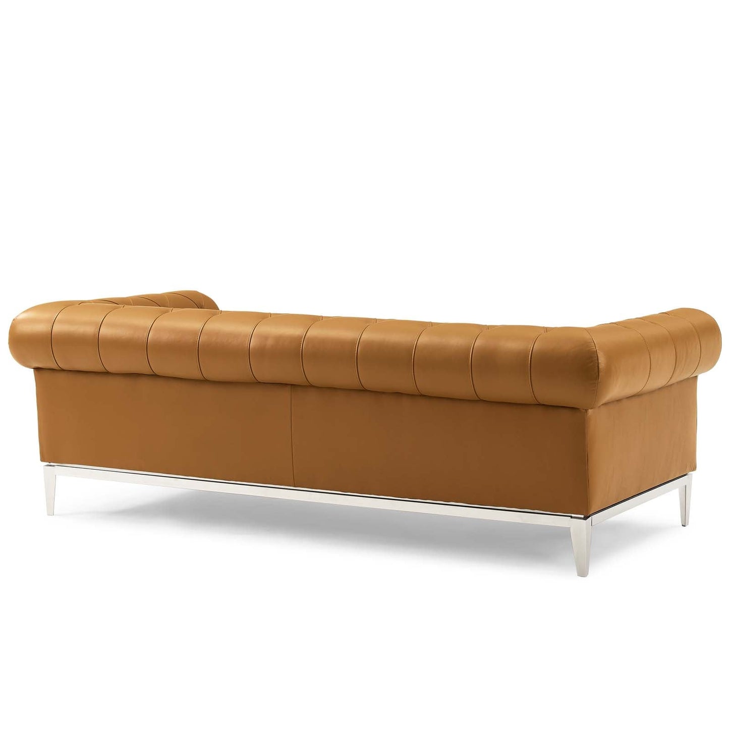 Idyll Tufted Upholstered Leather Sofa and Loveseat Set by Modway