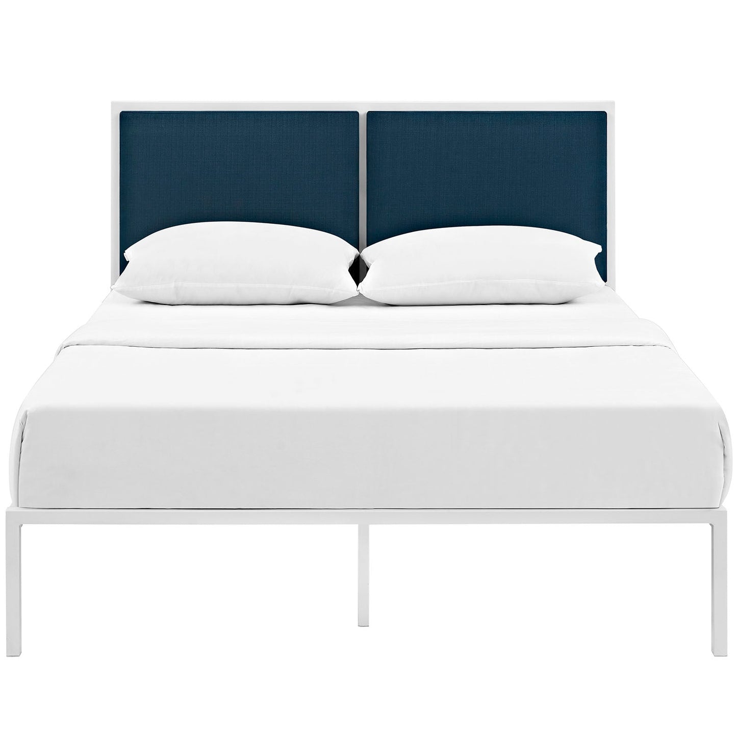 Della Fabric King Bed by Modway