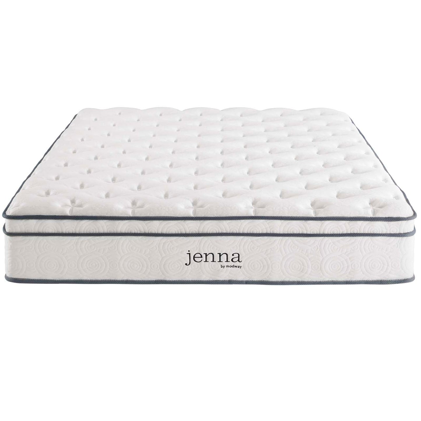Jenna 10" Innerspring and Foam King Mattress by Modway