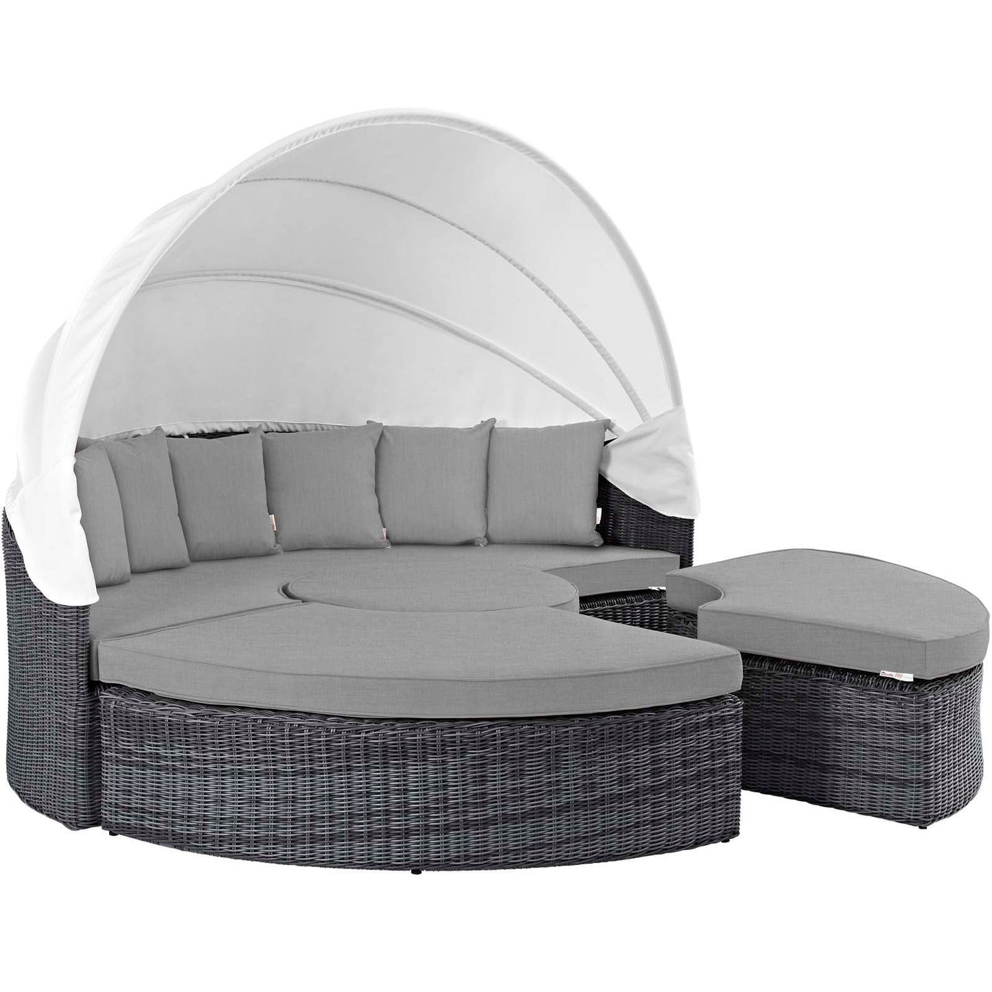 Summon Canopy Outdoor Patio Sunbrella¨ Daybed by Modway
