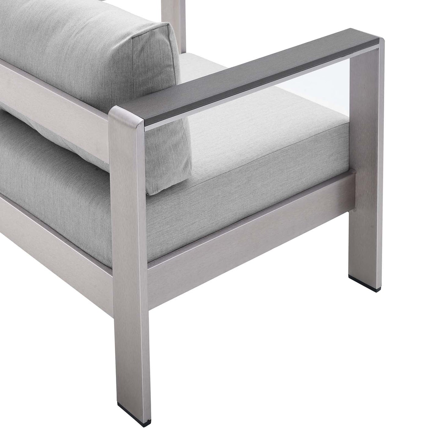 Shore Sunbrella¨ Fabric Aluminum Outdoor Patio Armchair by Modway