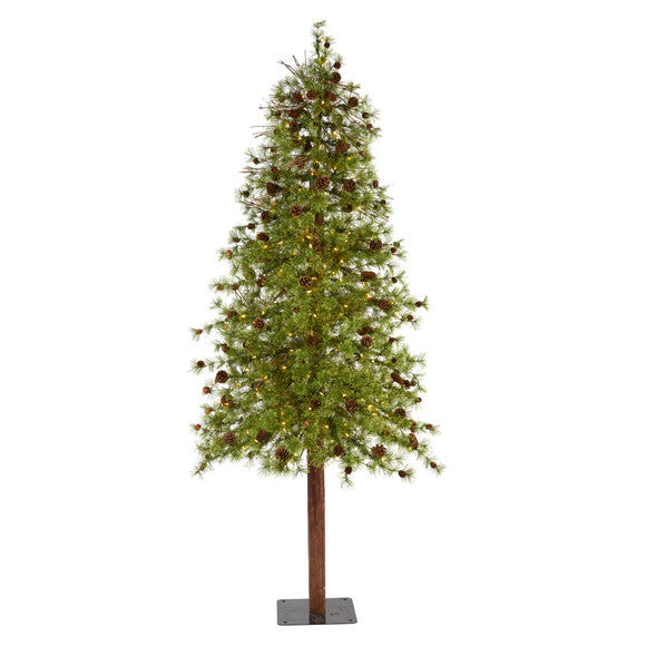 8' Wyoming Alpine Artificial Christmas Tree