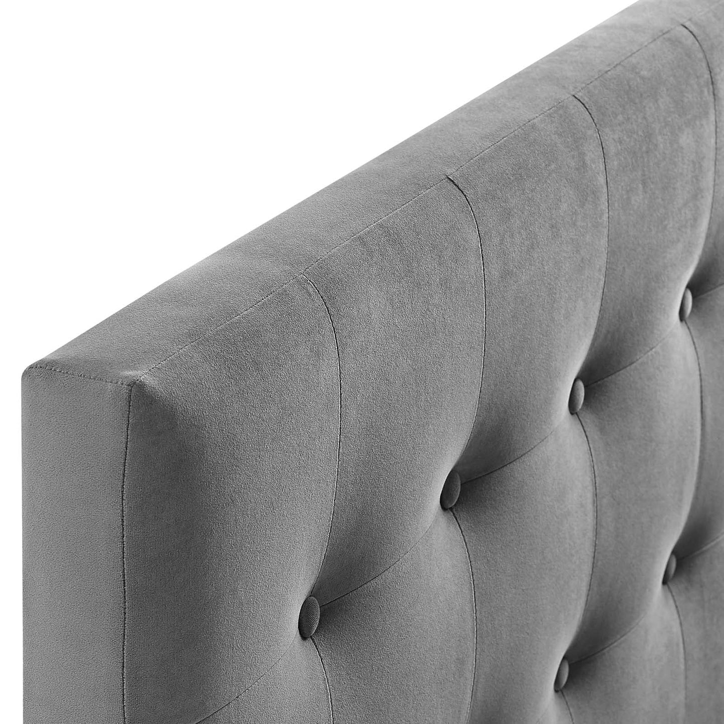 Emily Biscuit Tufted Performance Velvet King Headboard by Modway