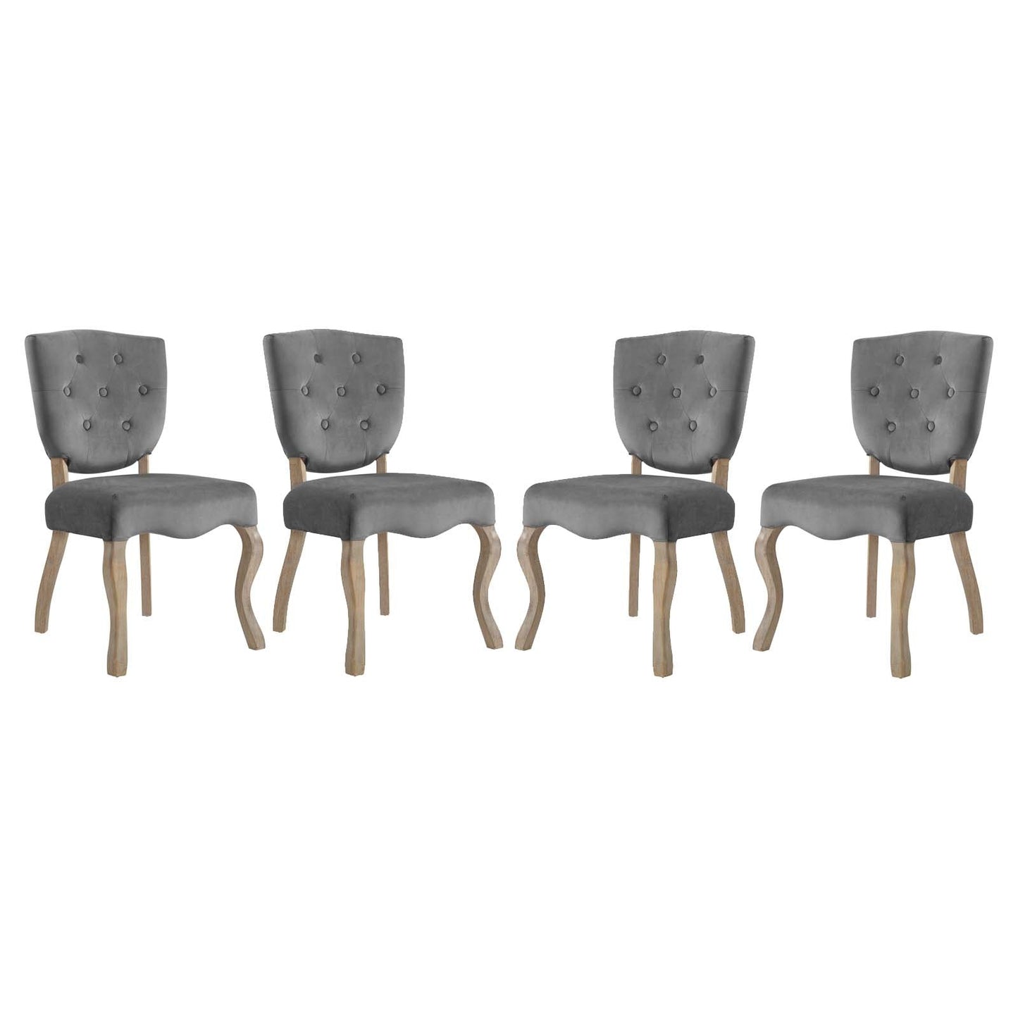 Array Dining Side Chair Set of 4 by Modway