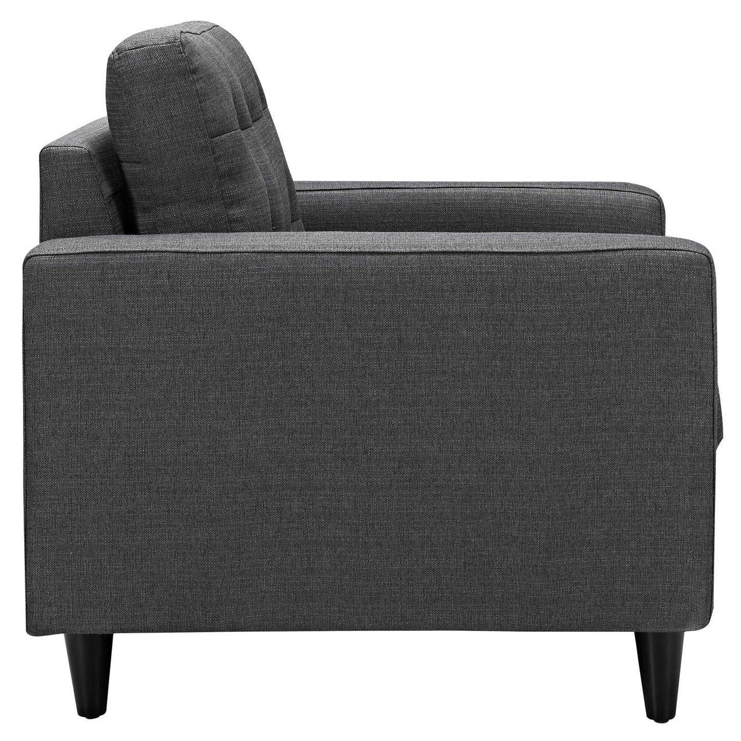 Empress Upholstered Fabric Armchair by Modway
