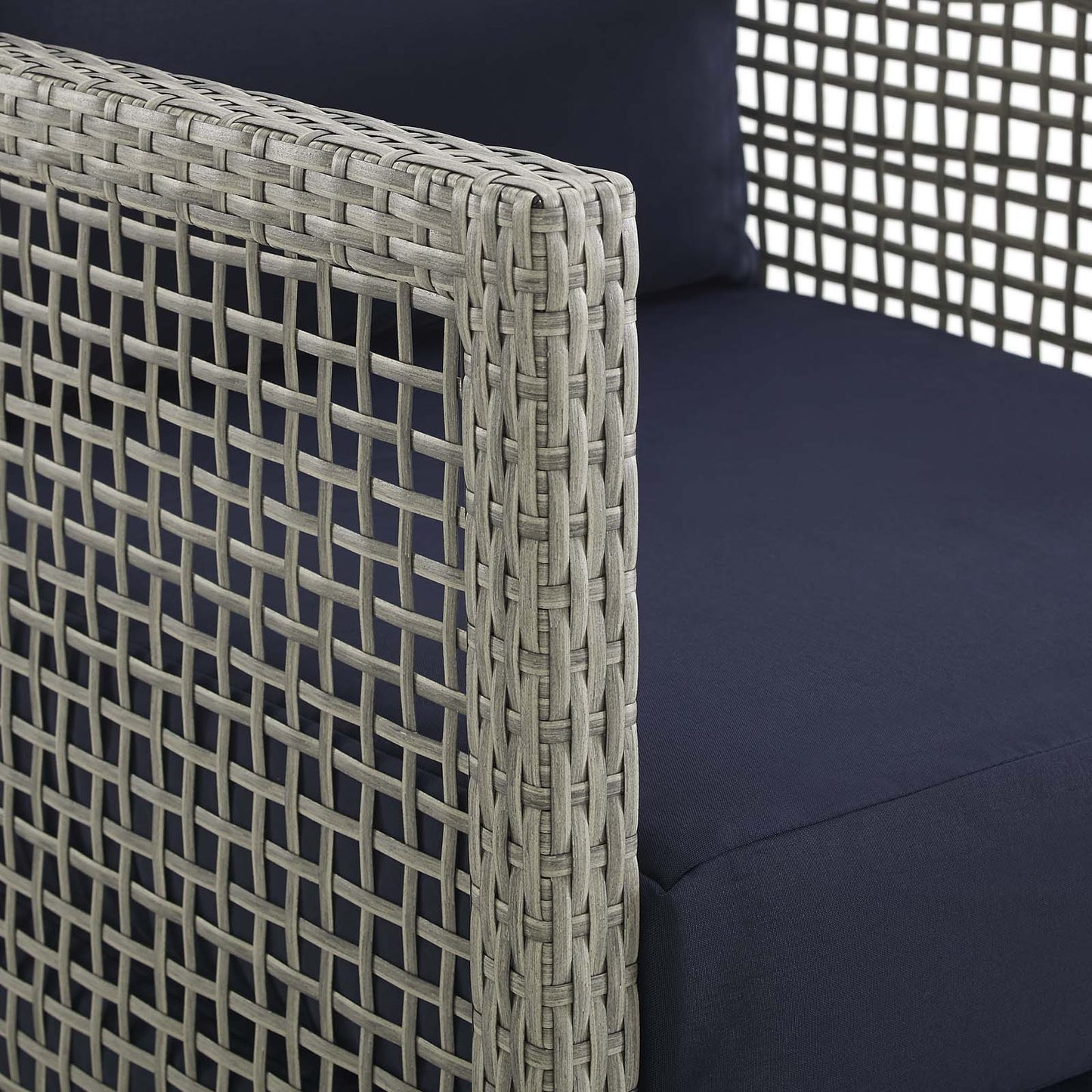 Aura 4 Piece Outdoor Patio Wicker Rattan Set by Modway