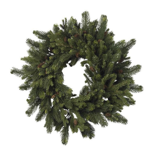 30"  Pine & Pinecone Wreath