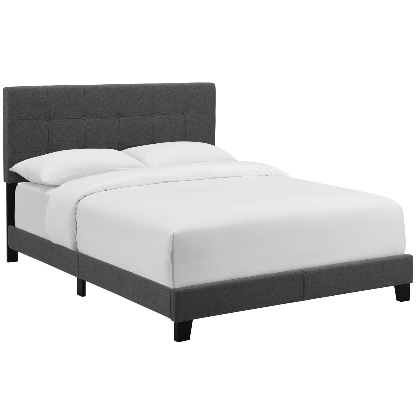 Amira Upholstered Fabric Twin Bed by Modway