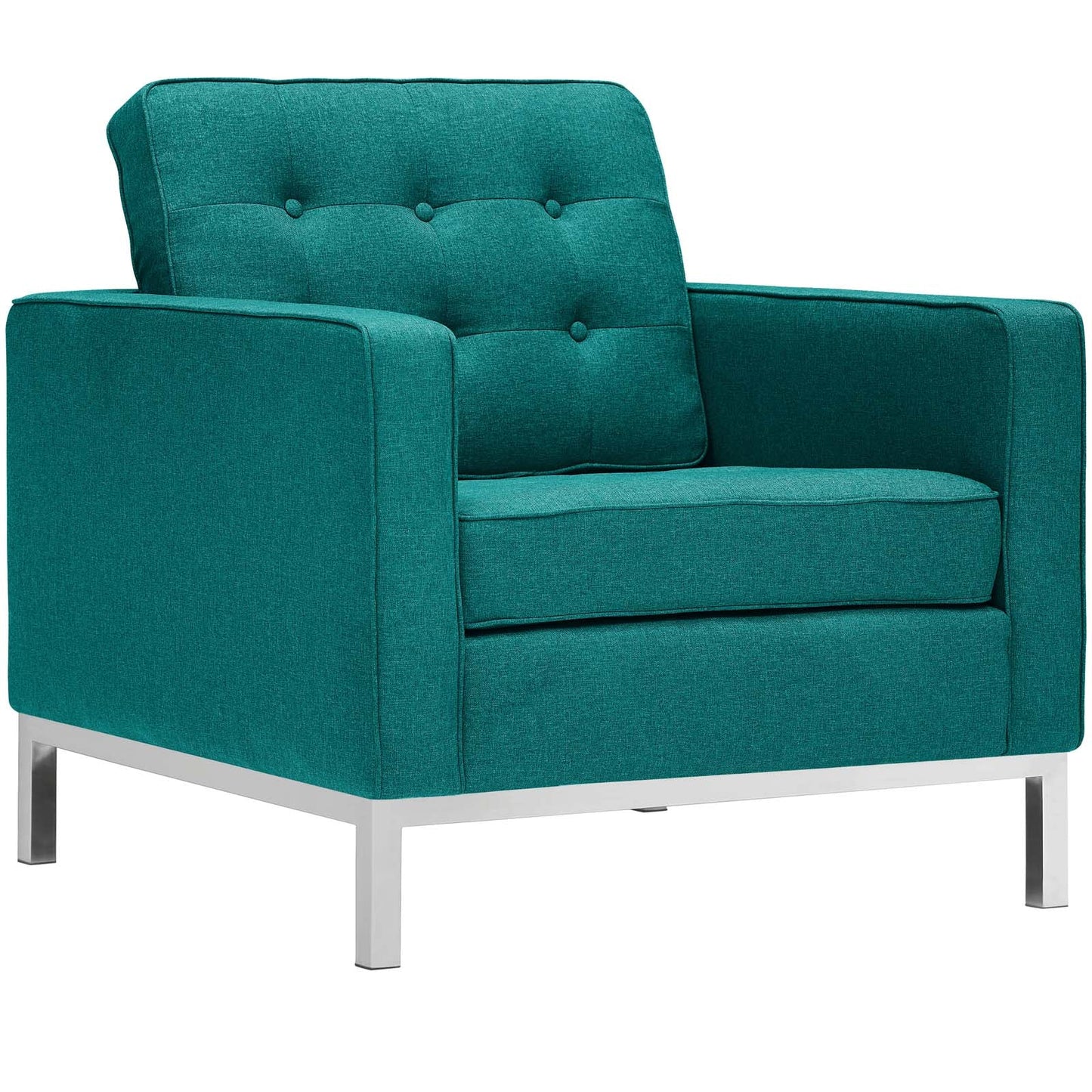 Loft Upholstered Fabric Armchair by Modway