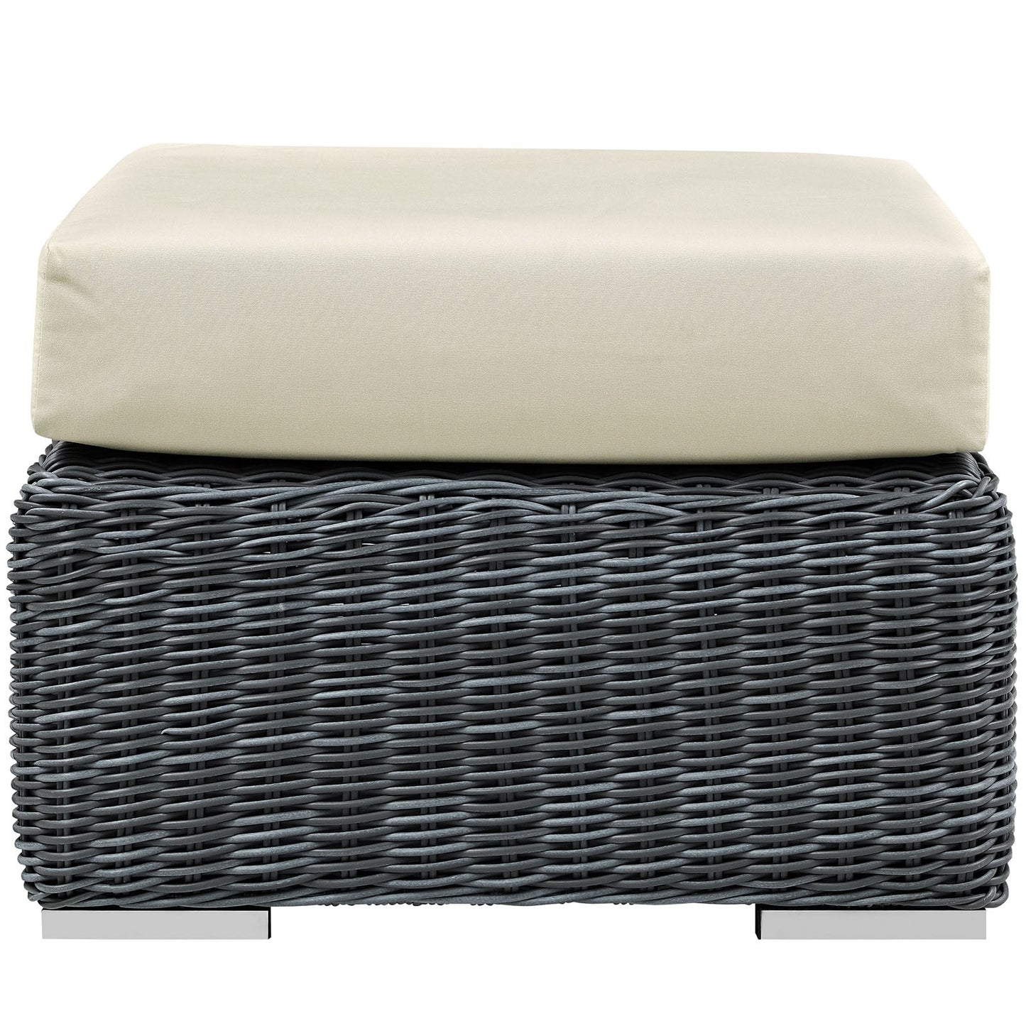 Summon Outdoor Patio Sunbrella¨ Ottoman by Modway
