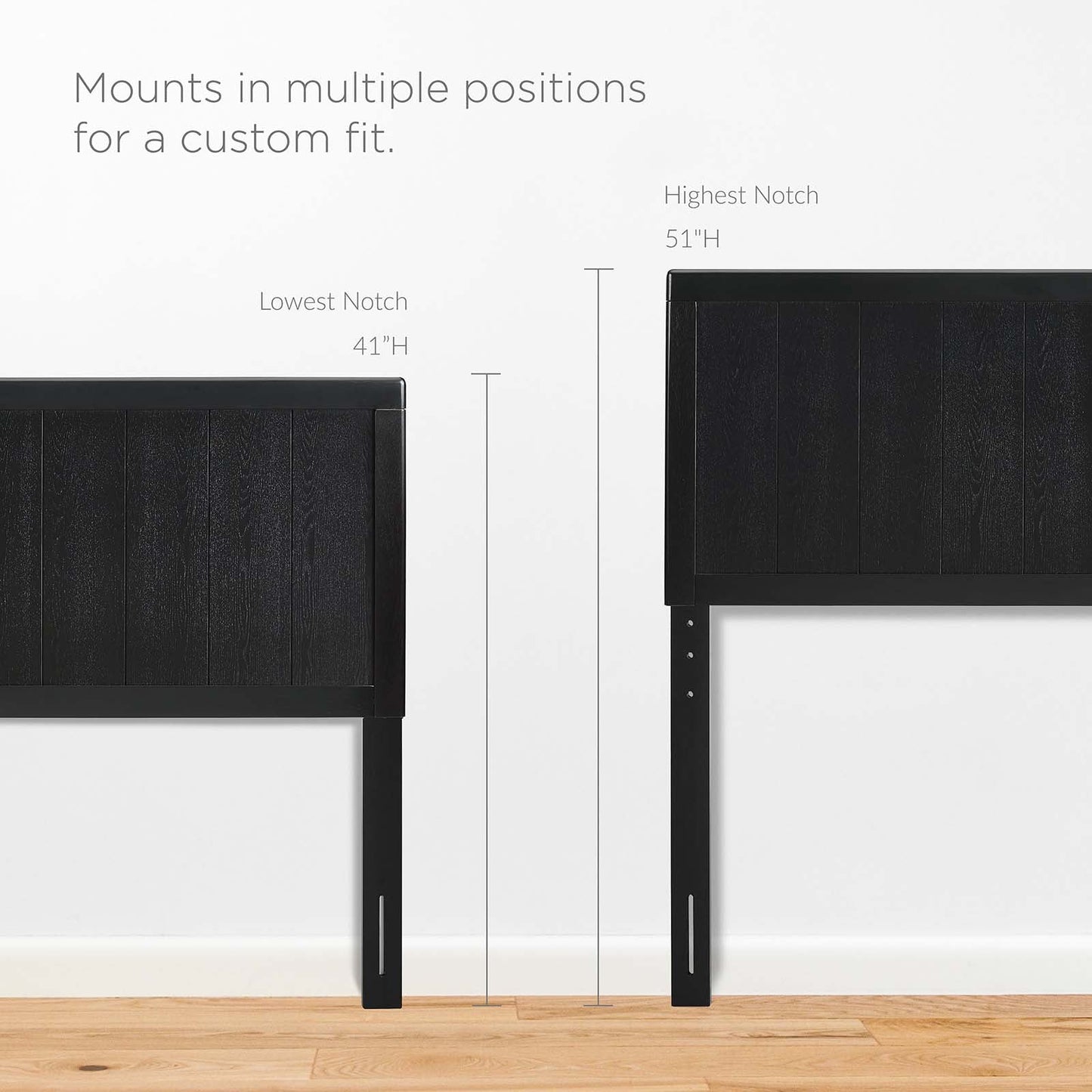Robbie Wood King Headboard by Modway
