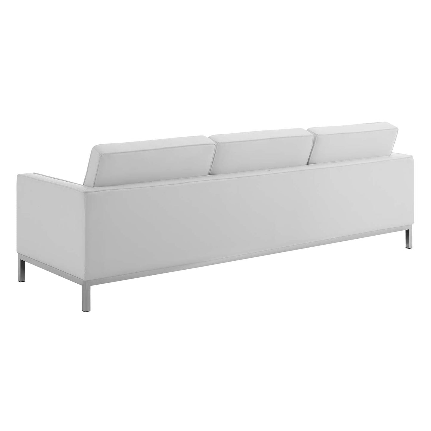 Loft 2-Piece Tufted Vegan Leather Furniture Set by Modway