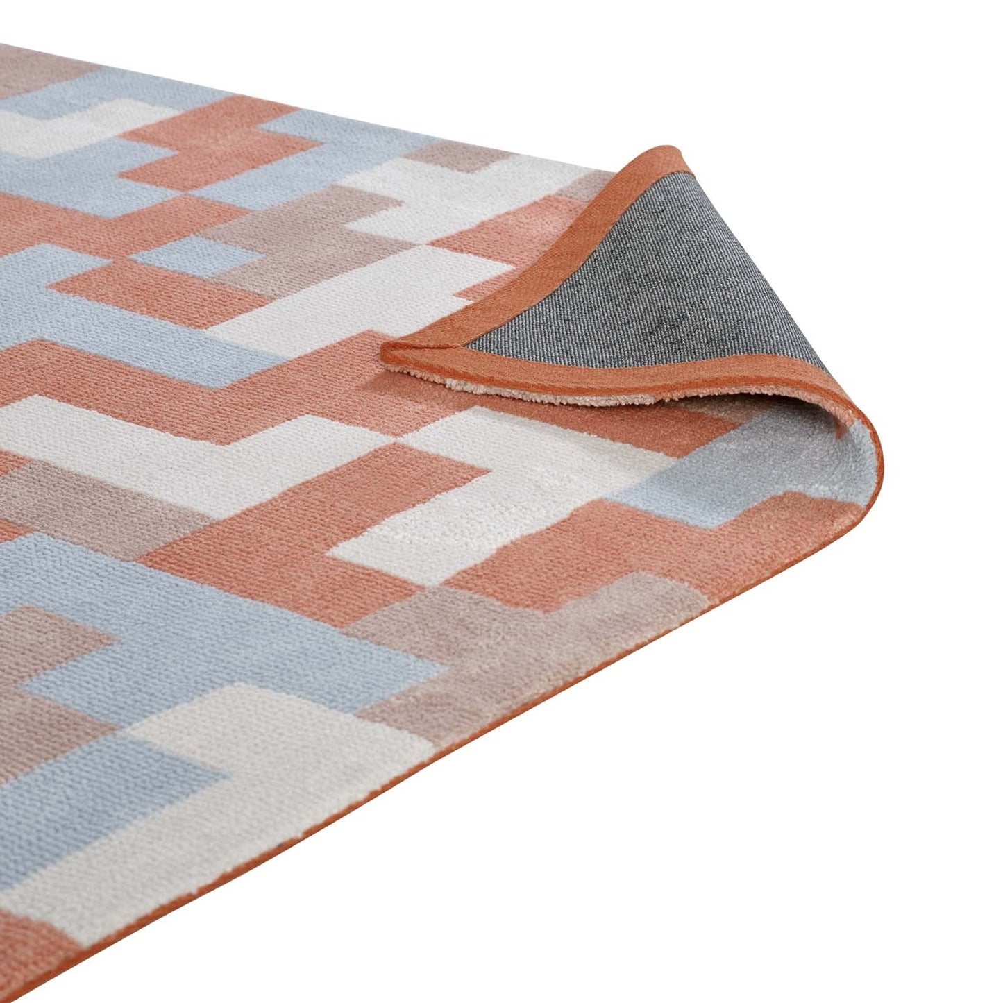 Andela Interlocking Block Mosaic 5x8 Area Rug by Modway