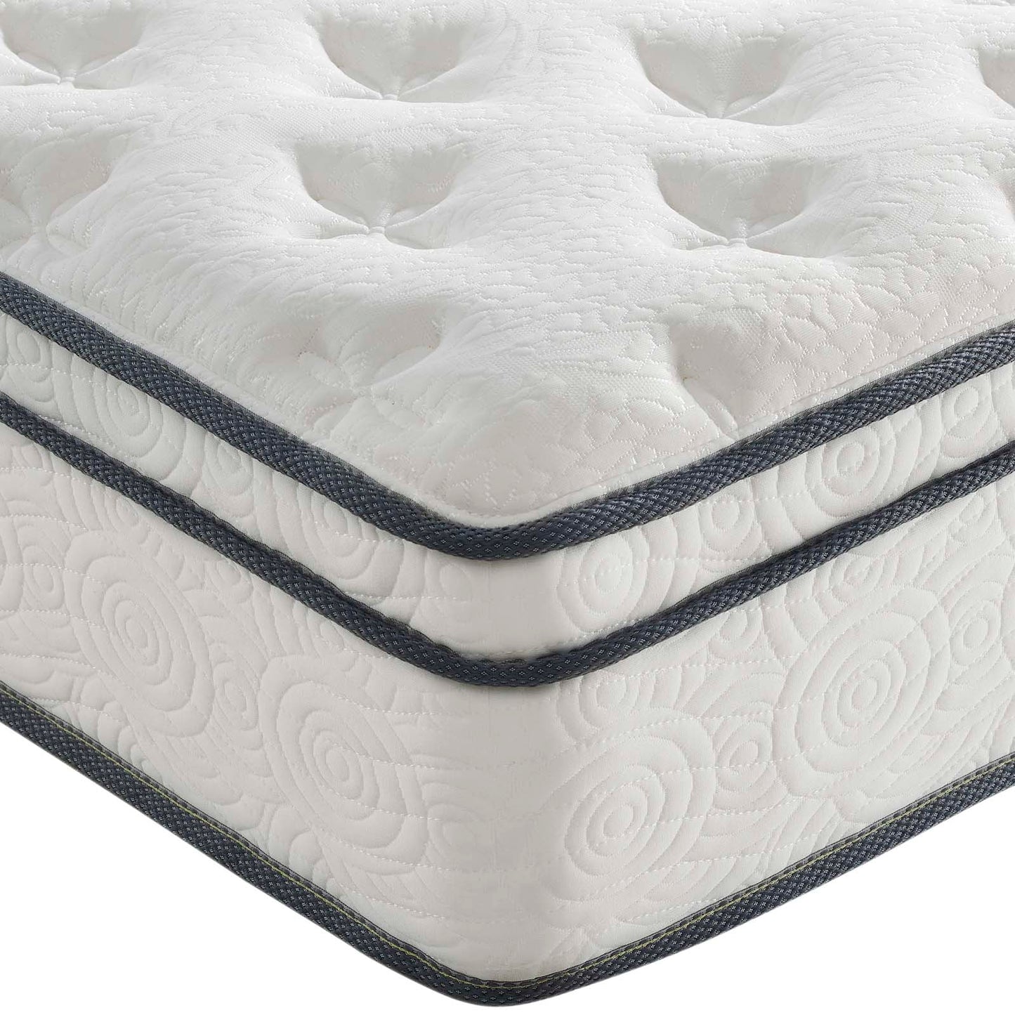 Jenna 10" Innerspring and Foam Twin XL Mattress by Modway