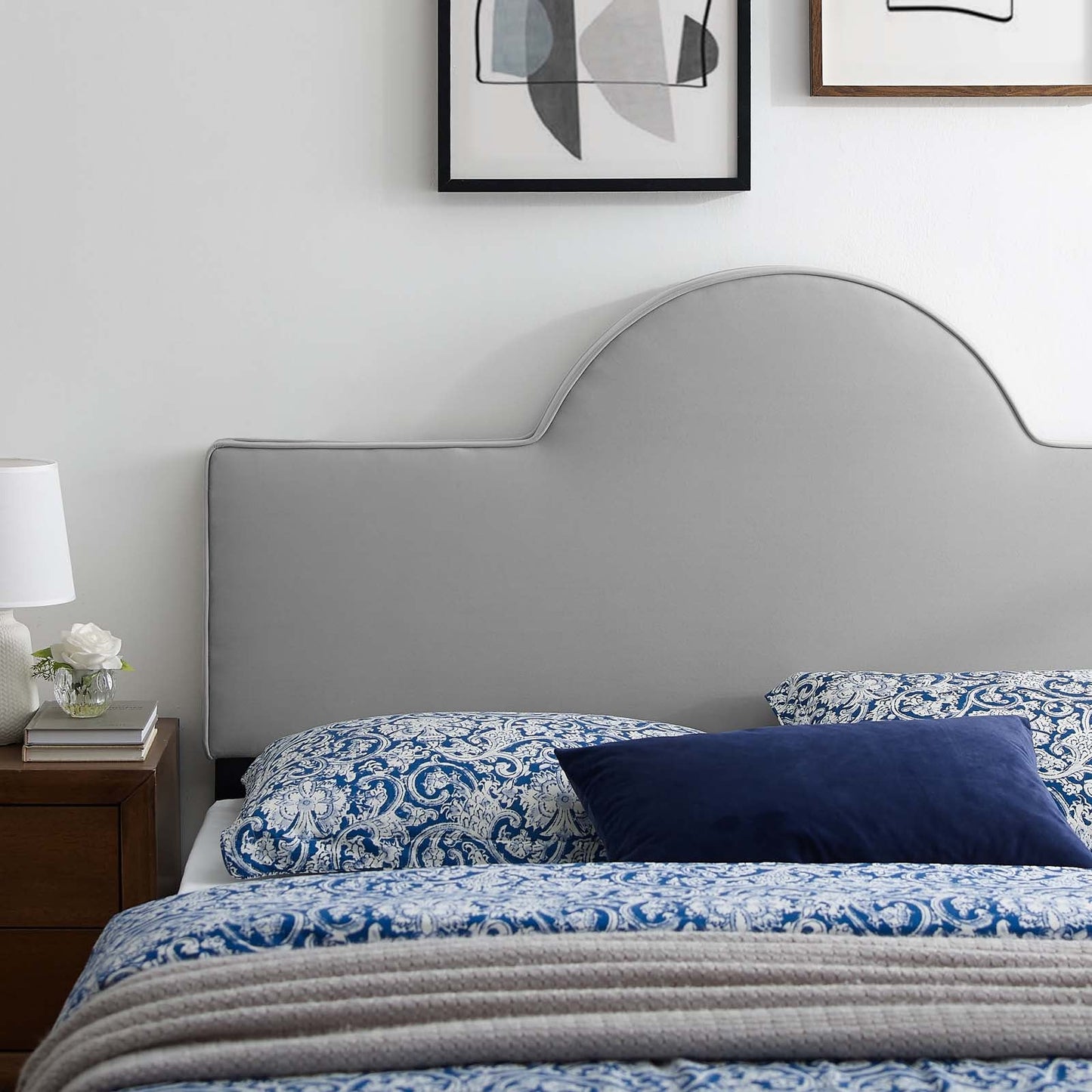 Dawn Performance Velvet Twin Headboard by Modway