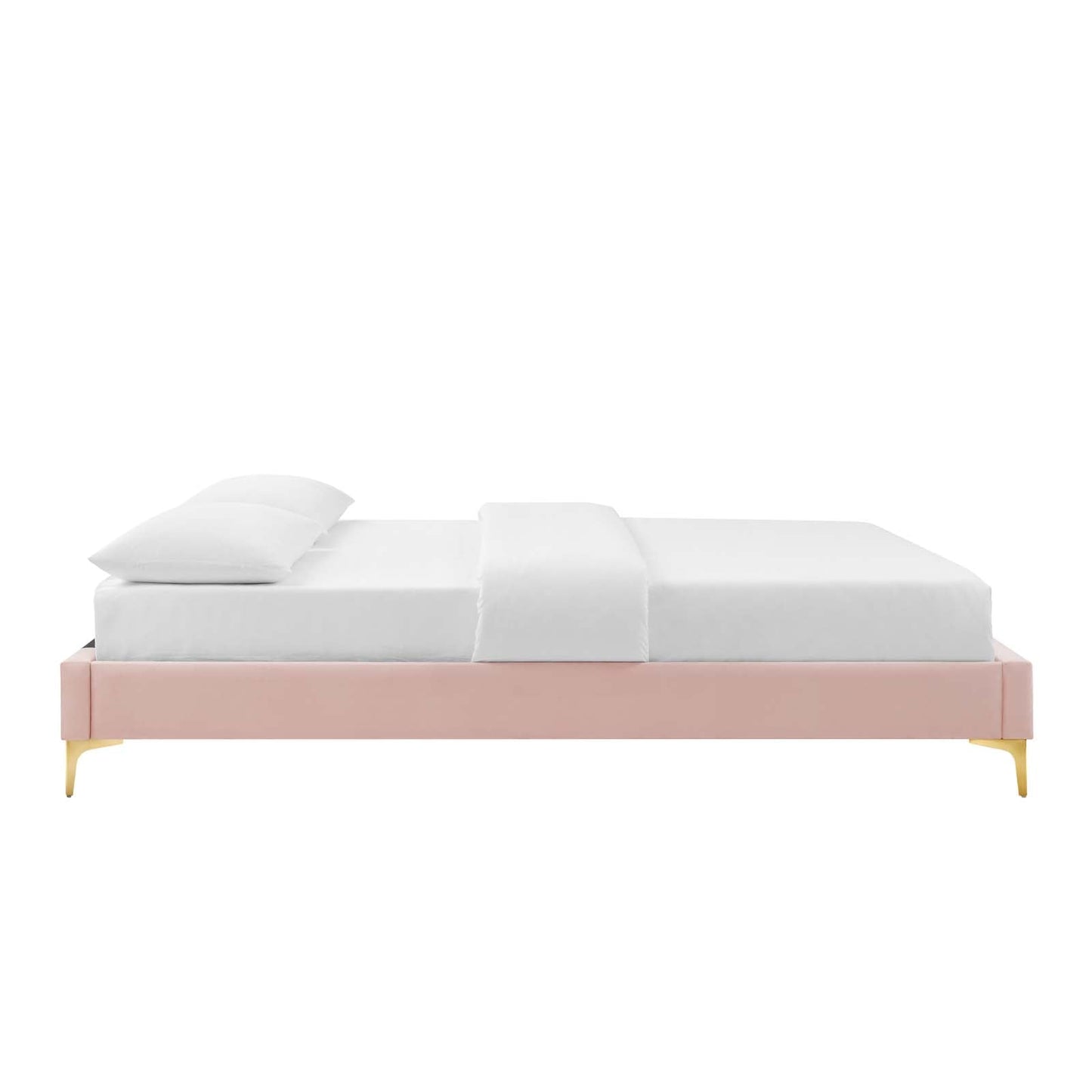 Sutton Performance Velvet Queen Bed Frame by Modway