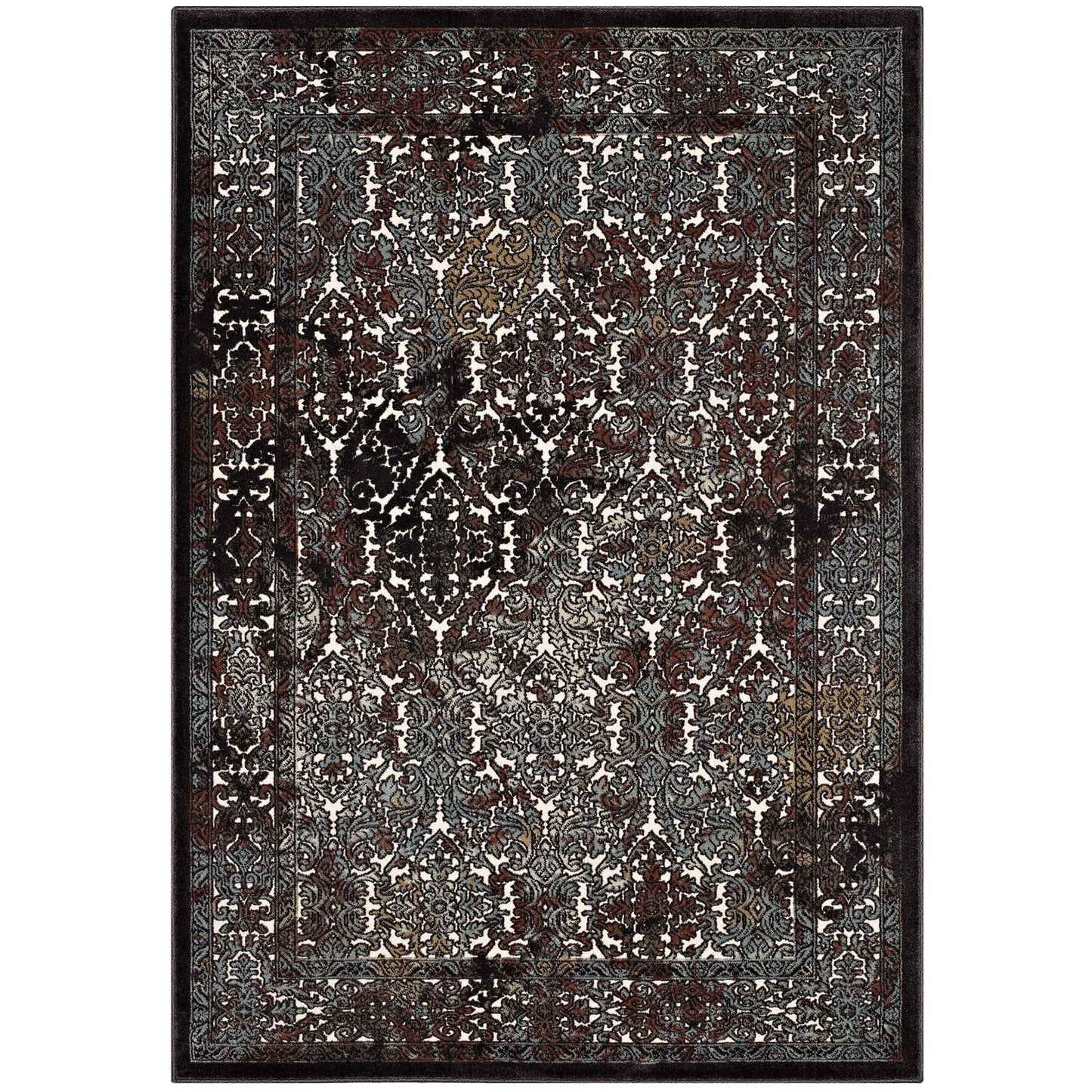 Westia Ornate Turkish Vintage 5x8 Area Rug by Modway
