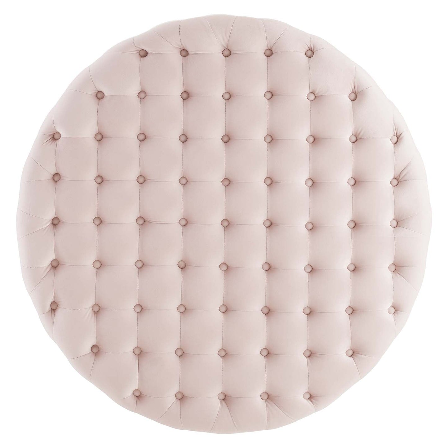 Ensconce Tufted Performance Velvet Round Ottoman by Modway