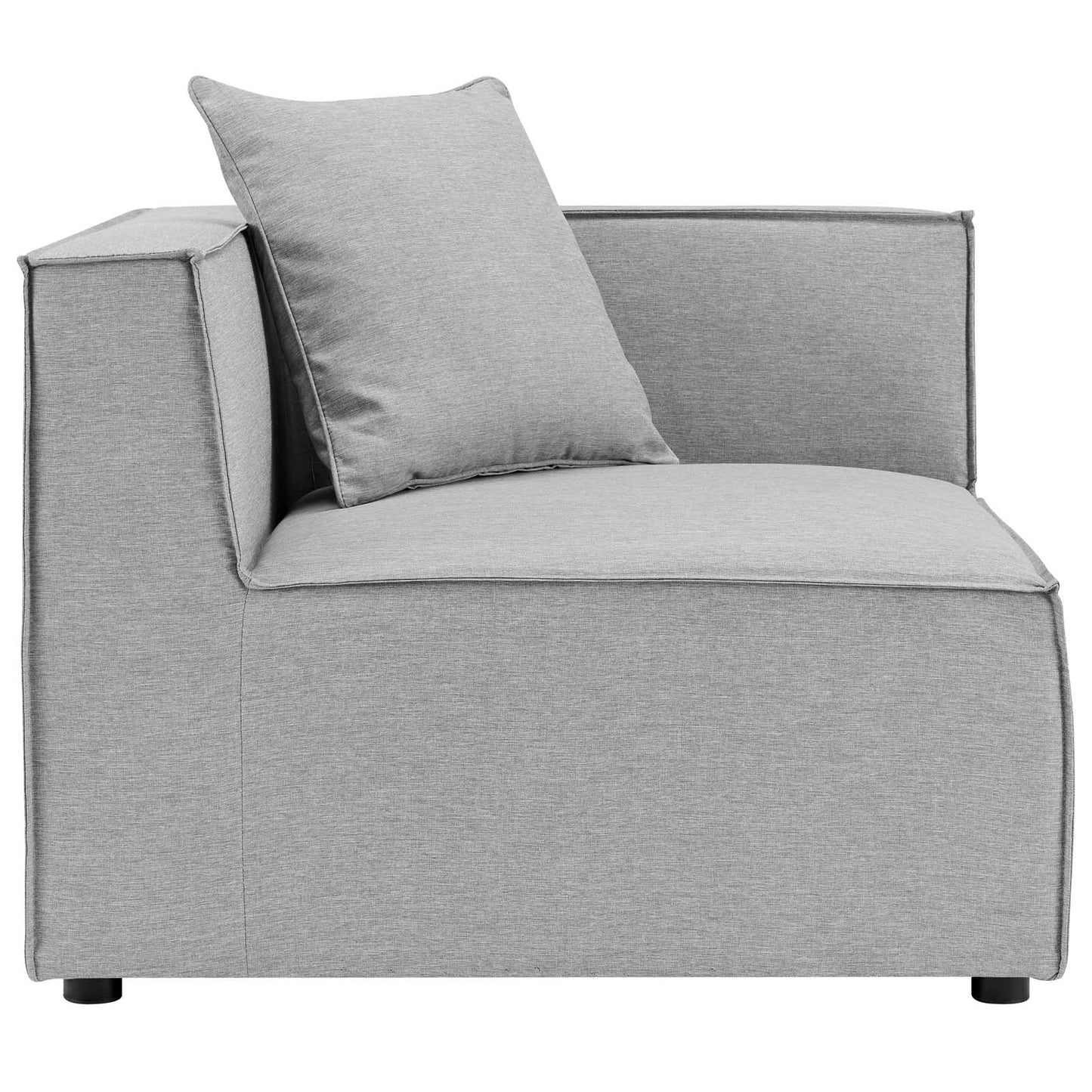 Saybrook Outdoor Patio Upholstered Sectional Sofa Corner Chair by Modway