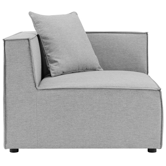 Saybrook Outdoor Patio Upholstered Sectional Sofa Corner Chair by Modway
