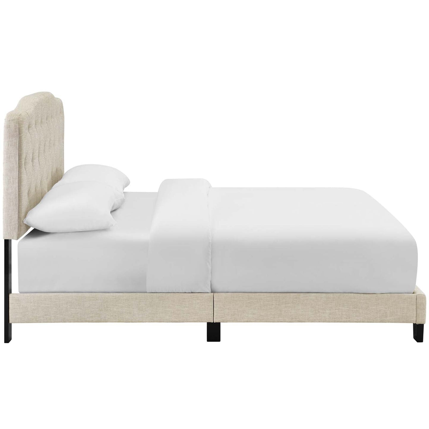 Amelia Upholstered Fabric Queen Bed by Modway