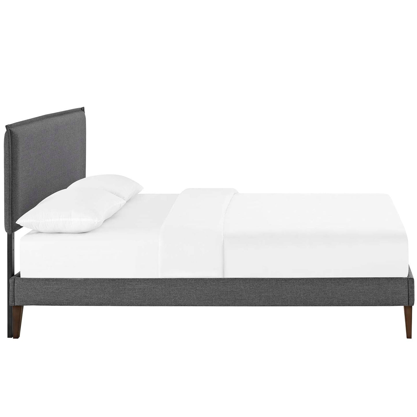 Amaris Queen Platform Bed with Squared Tapered Legs