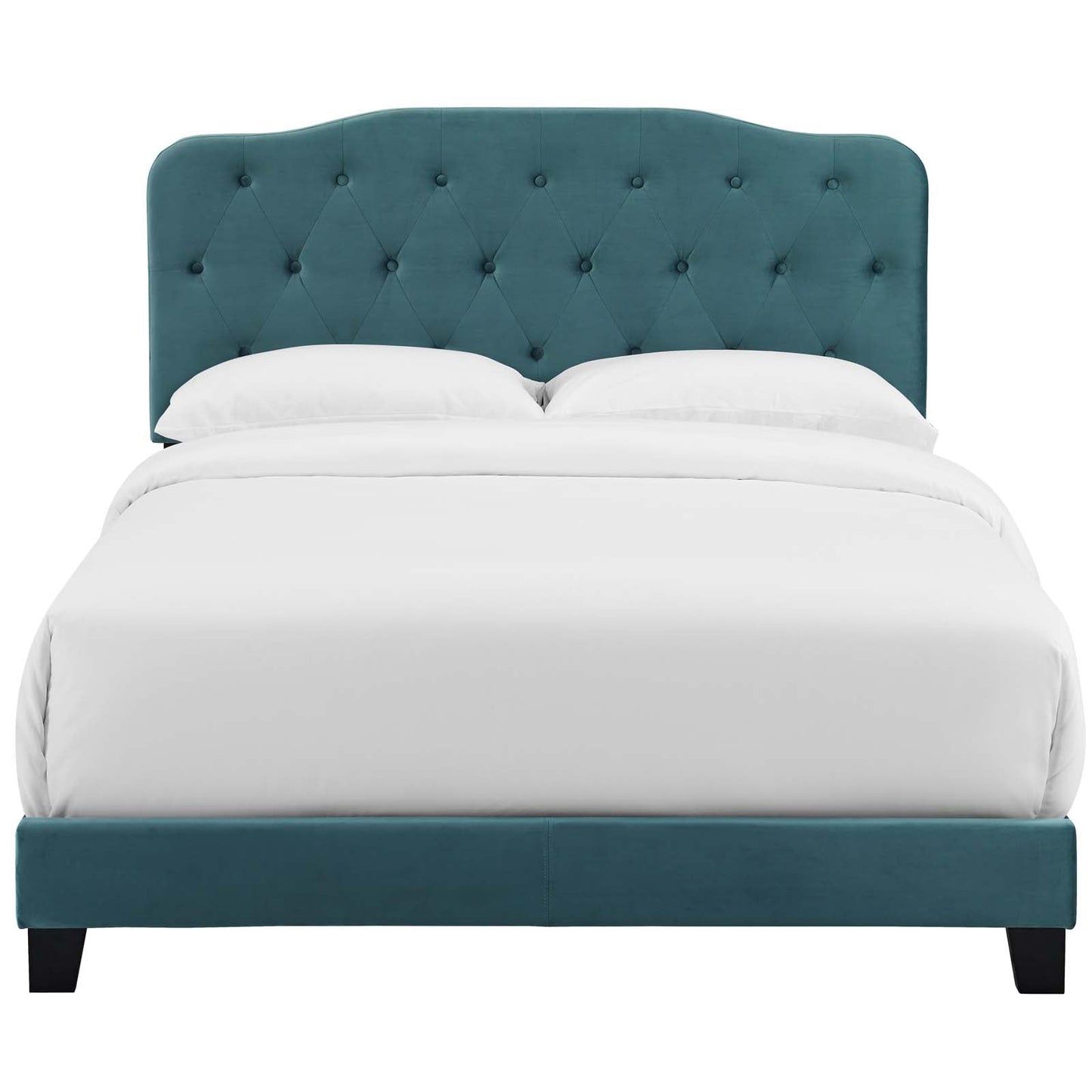 Amelia Performance Velvet Queen Bed by Modway