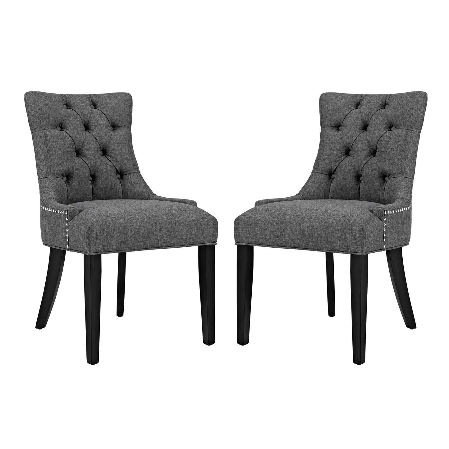 Regent Fabric Dining Side Chair Set of 2 by Modway
