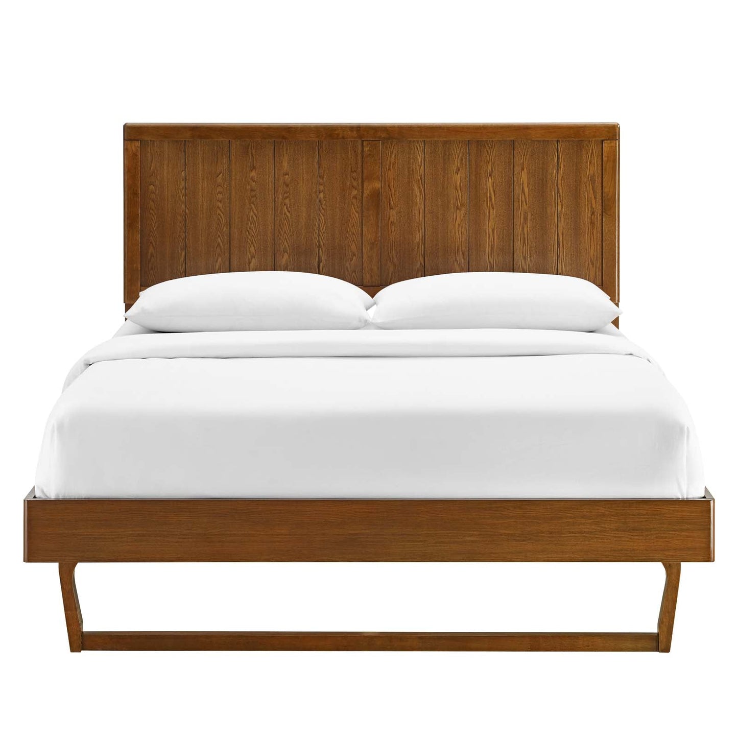 Alana Wood Full Platform Bed With Angular Frame by Modway