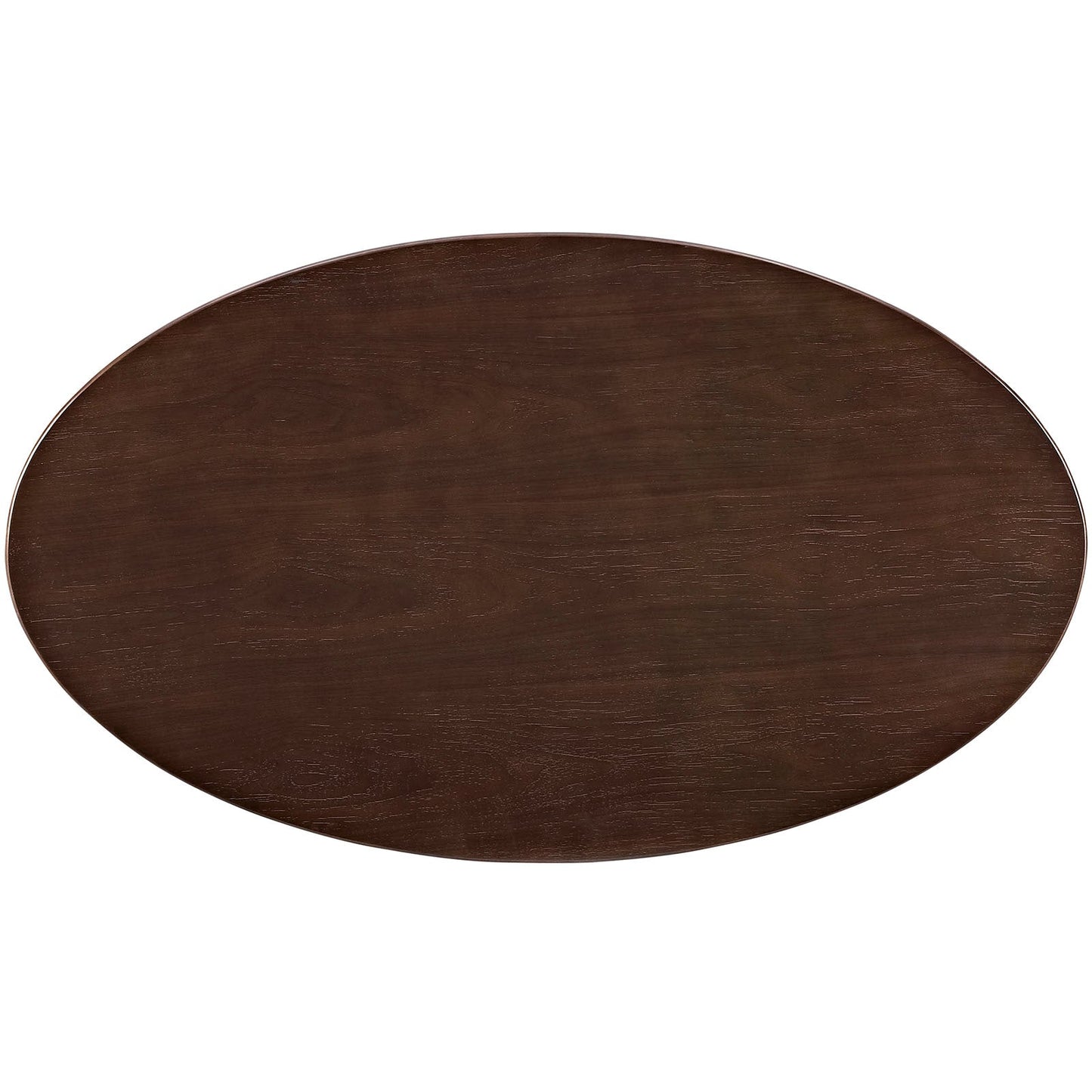 Lippa 48" Oval Wood Coffee Table by Modway